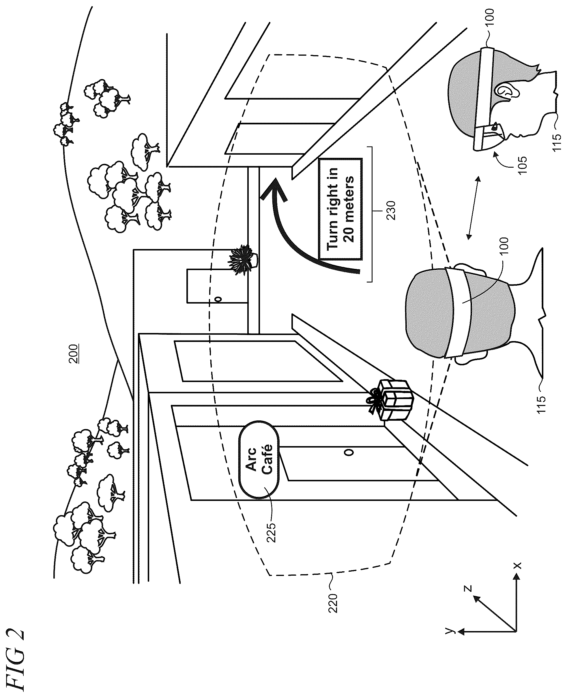 Patent US12422677 Figure 2 – Slanted surface relief grating replication by optical proximity recording