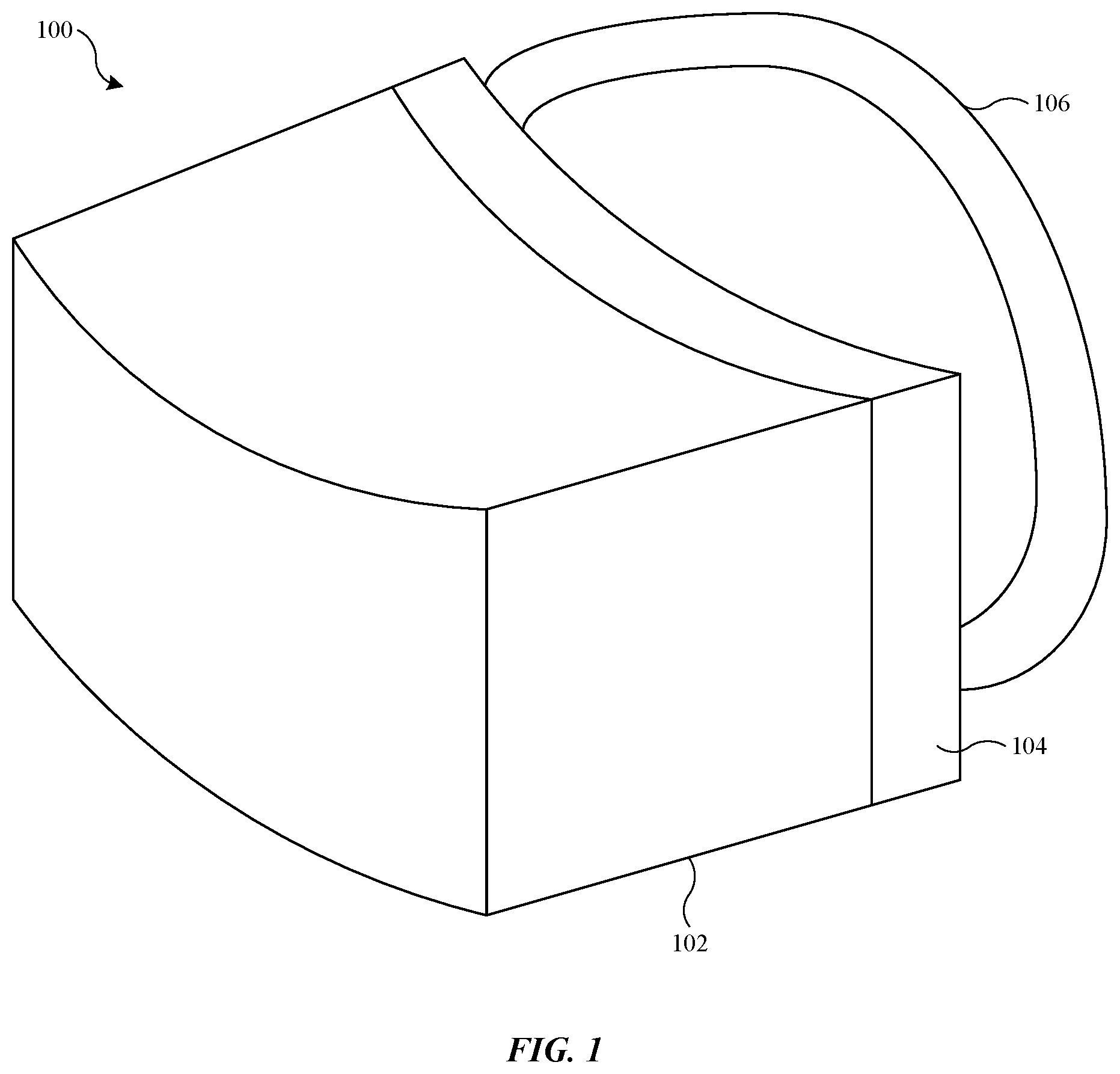 Patent US12422683 — Active cooling for head-mounted display — Figure 1