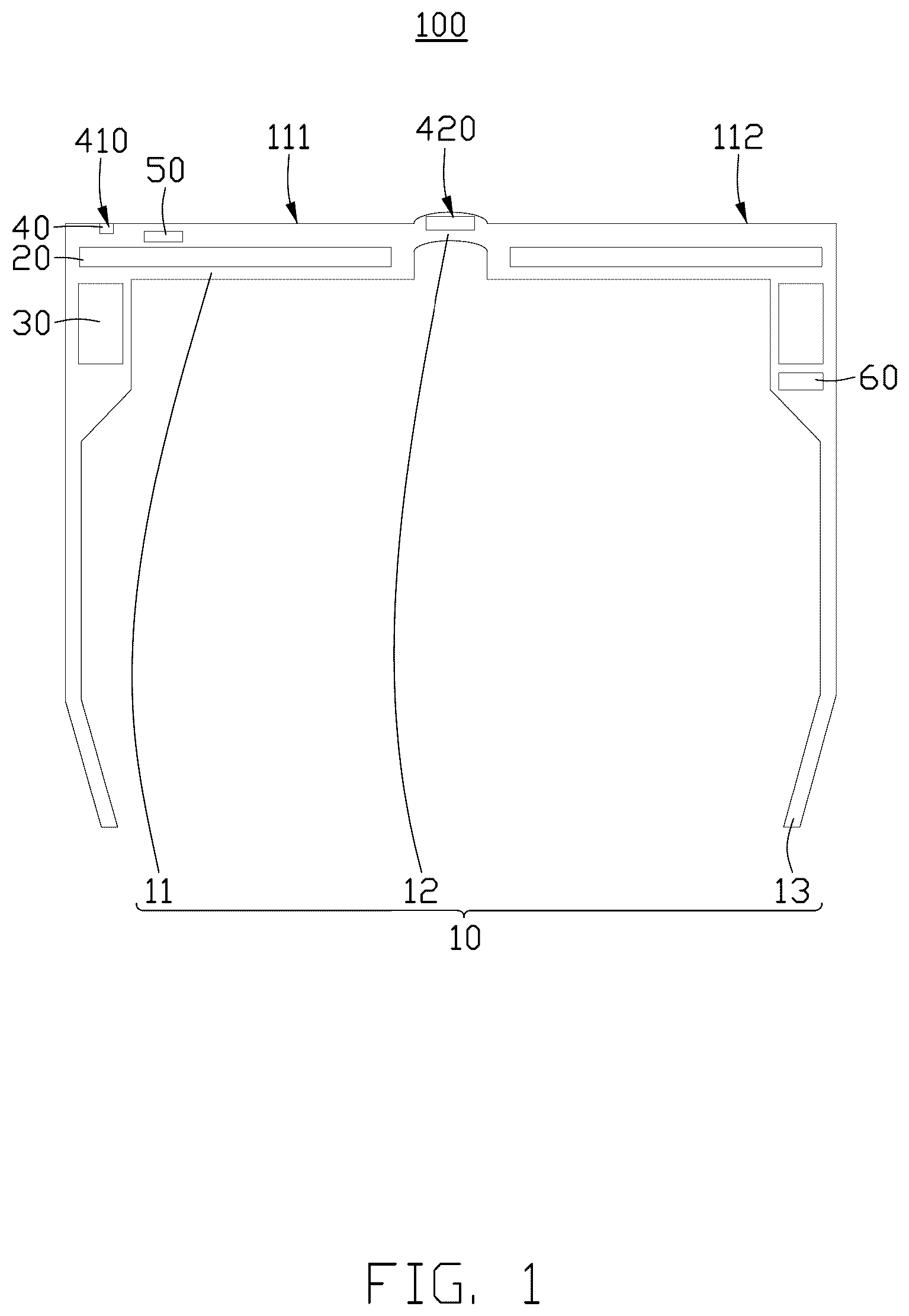 Patent US12422687 — Head-mounted display device and display system — Figure 1