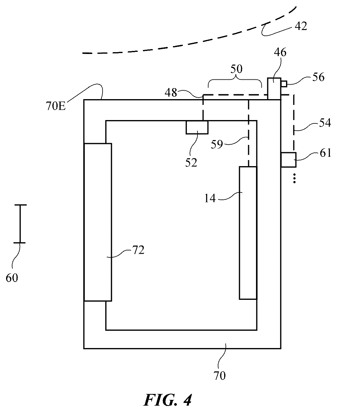 Patent US12422688 Figure 4 – Head-mounted electronic display device with lens position sensing