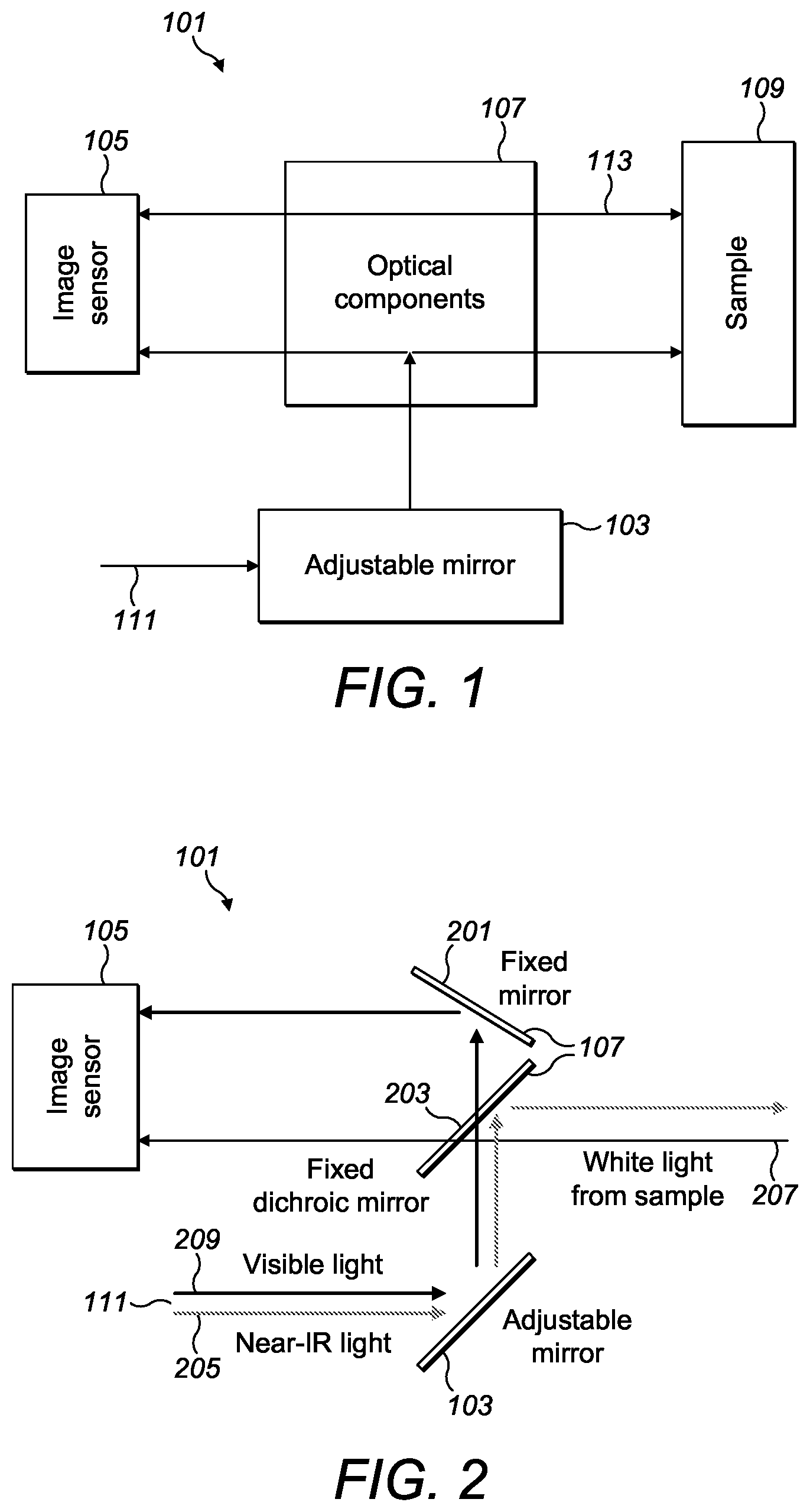 Patent US12422689 — Apparatus for positioning components in optical systems — Figure 1