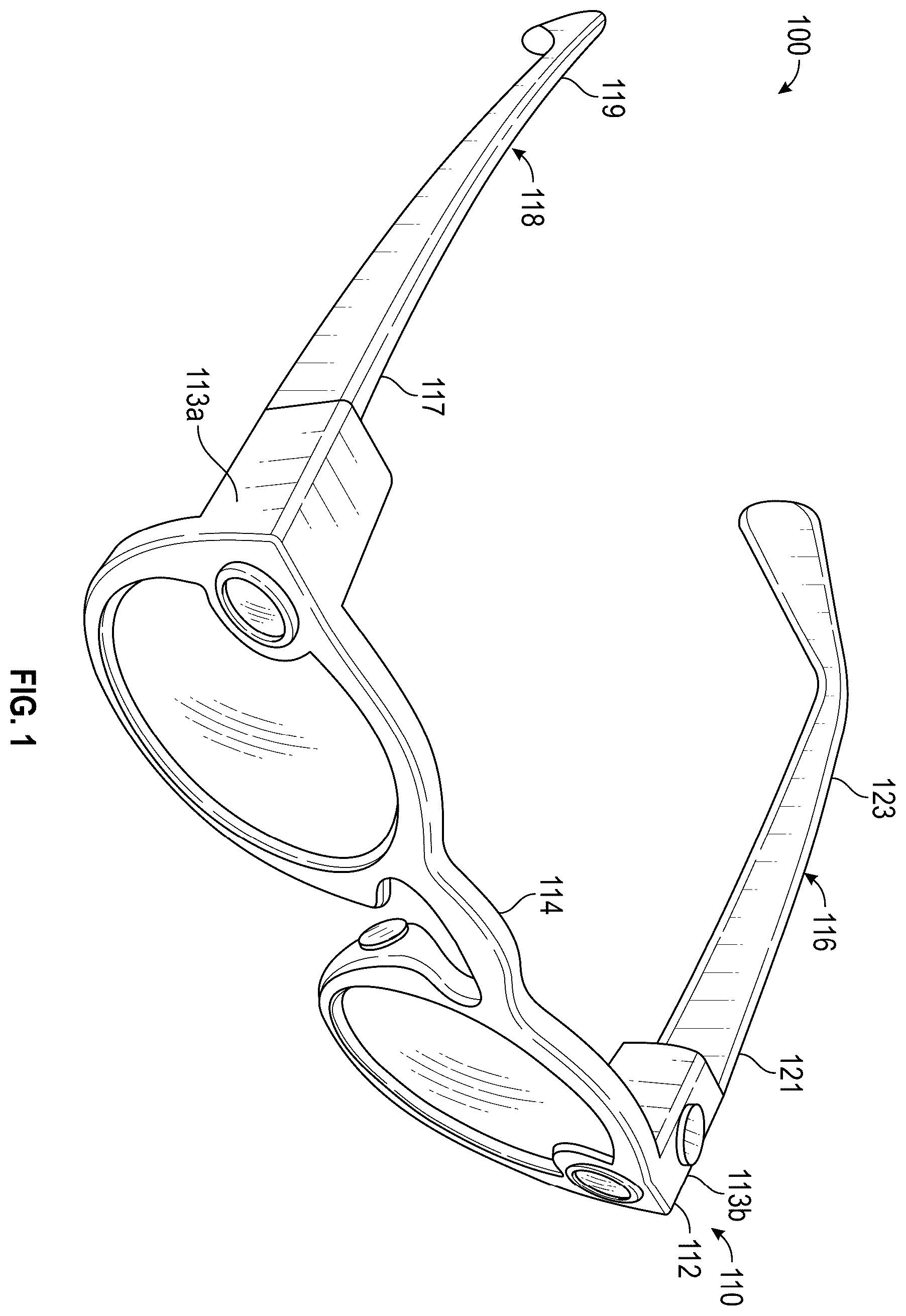 Patent US12422698 Figure 1 – Dual port constrained acoustic volume