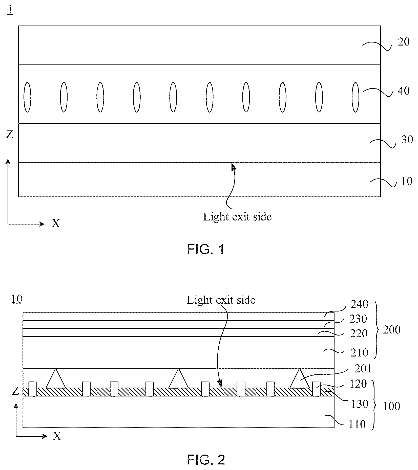 Patent US12422712 — Light-emitting substrate and method of manufacturing the same, backlight module and display apparatus — Figure 1