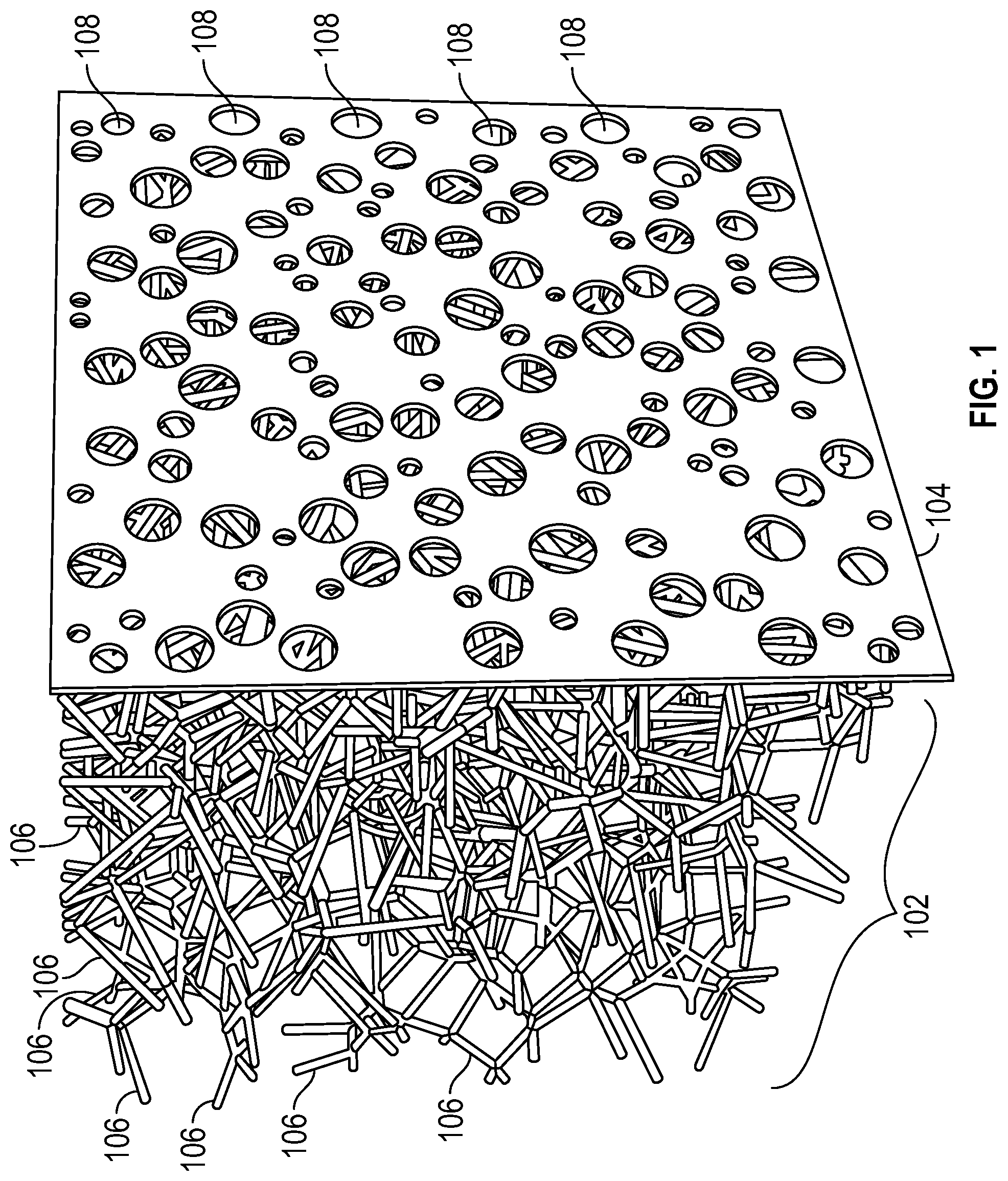 Patent US12422820 — Perforations in a membrane for a lattice structure — Figure 1