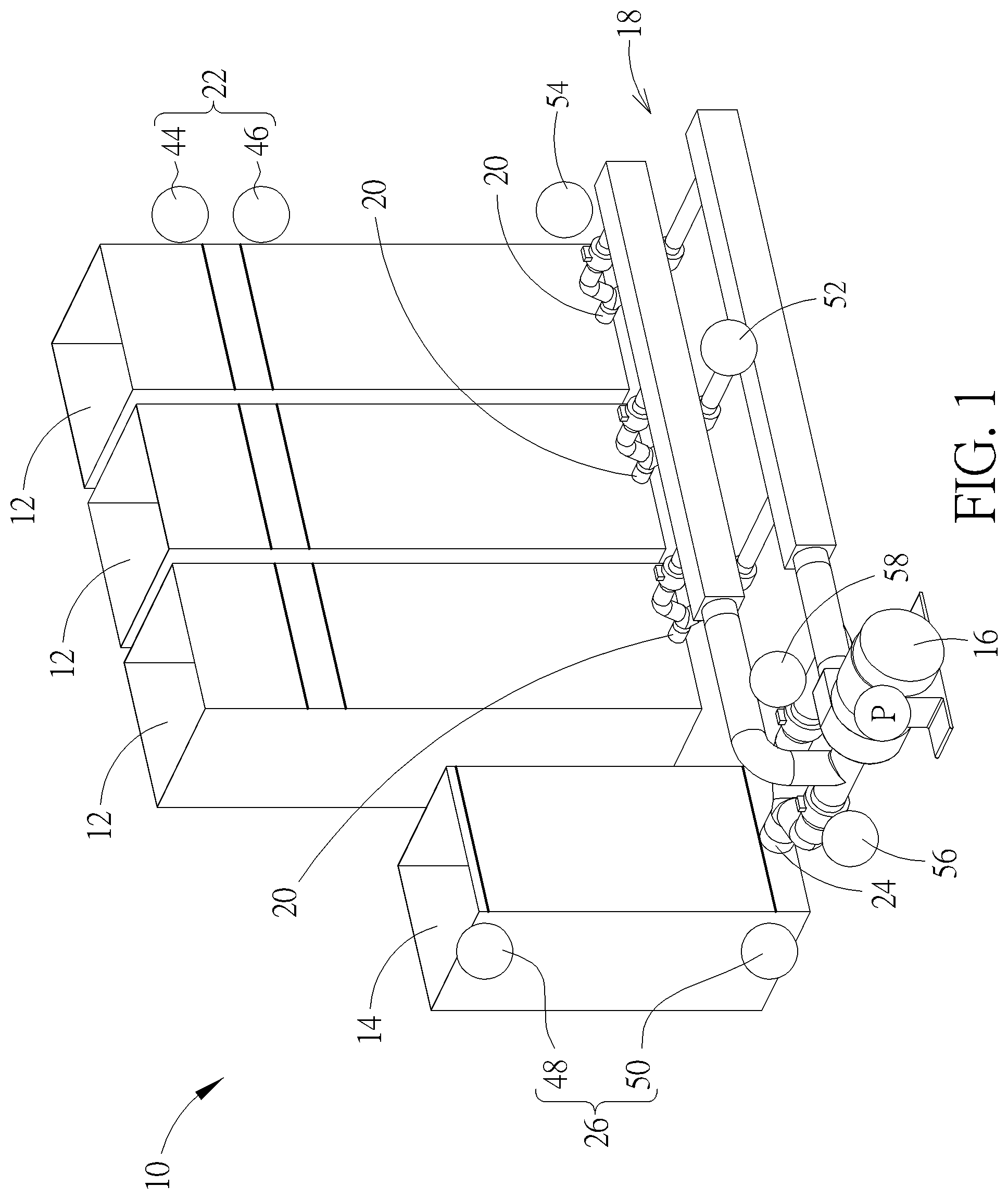 Patent US12422868 Figure 1 – Liquid level controlling apparatus