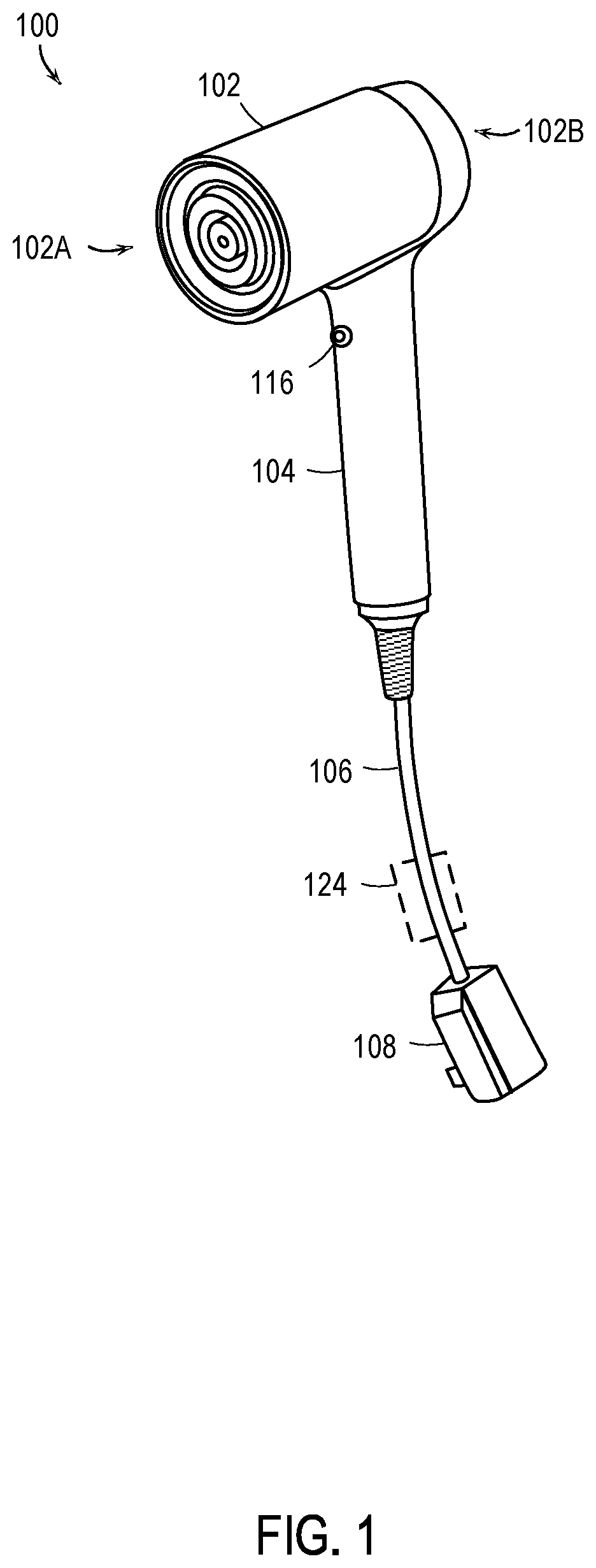 Patent US12422869 — Power distribution for temperature regulation of home appliances — Figure 1