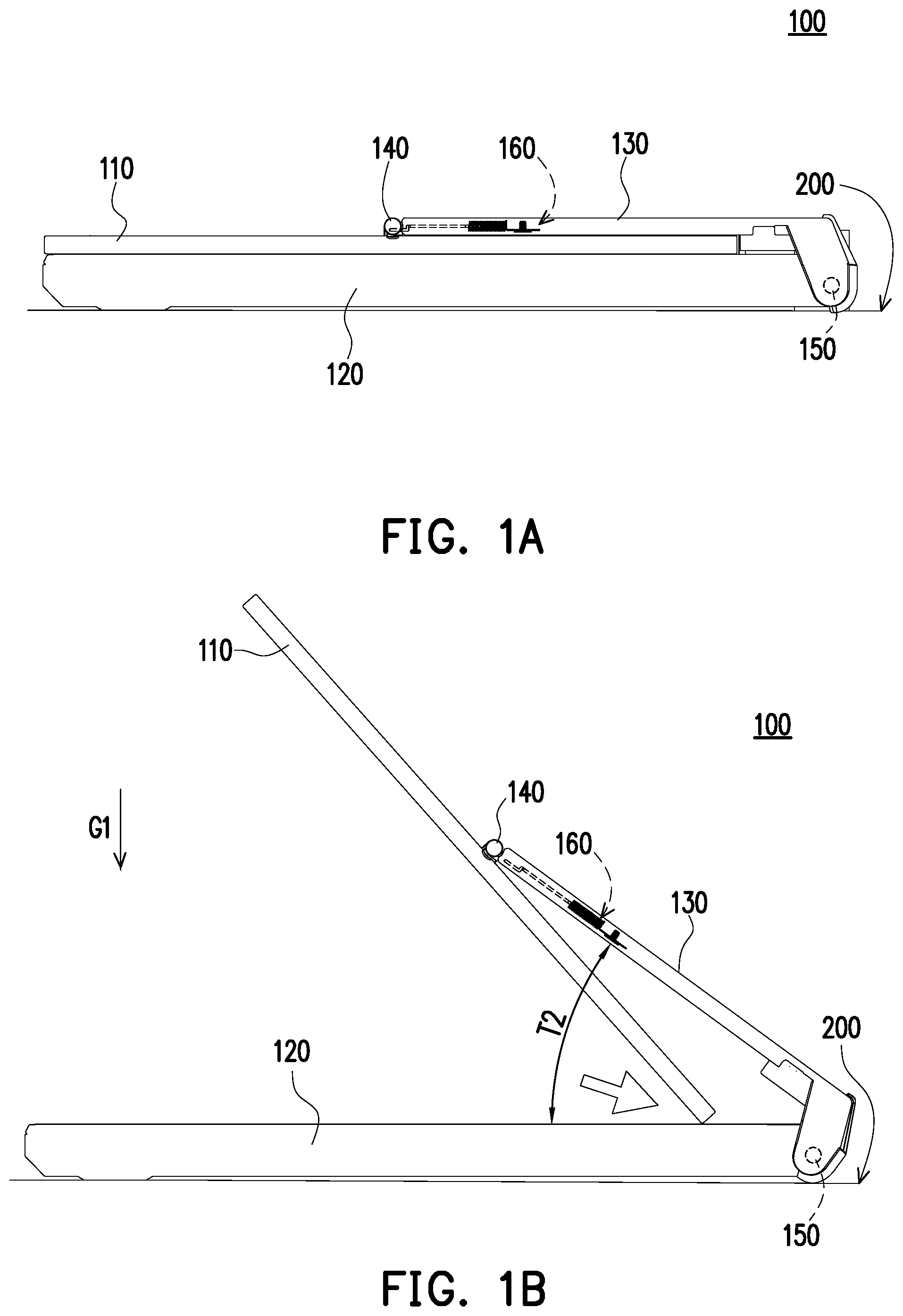 Patent US12422885 — Foldable electronic device — Figure 1
