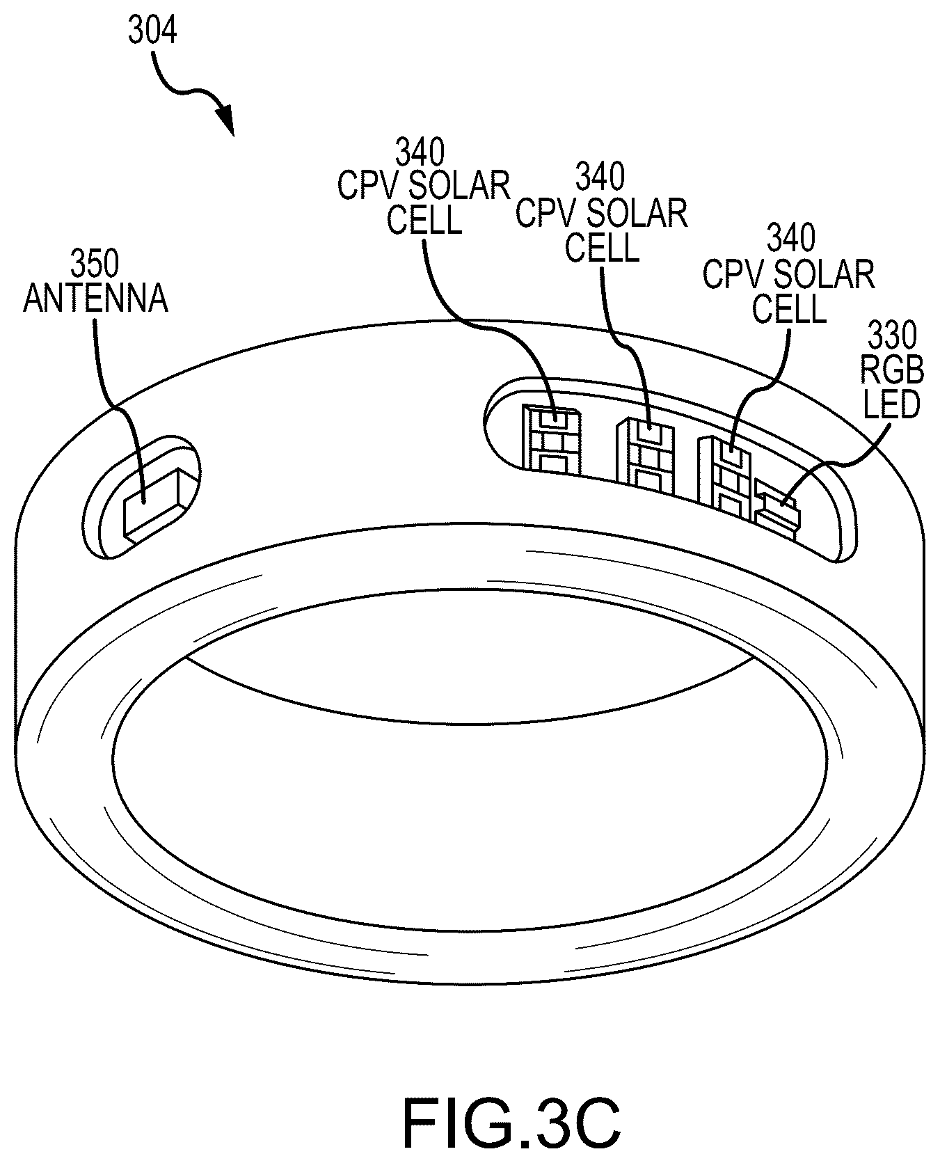 Patent US12422889 Figure 7 – Wearable computing device