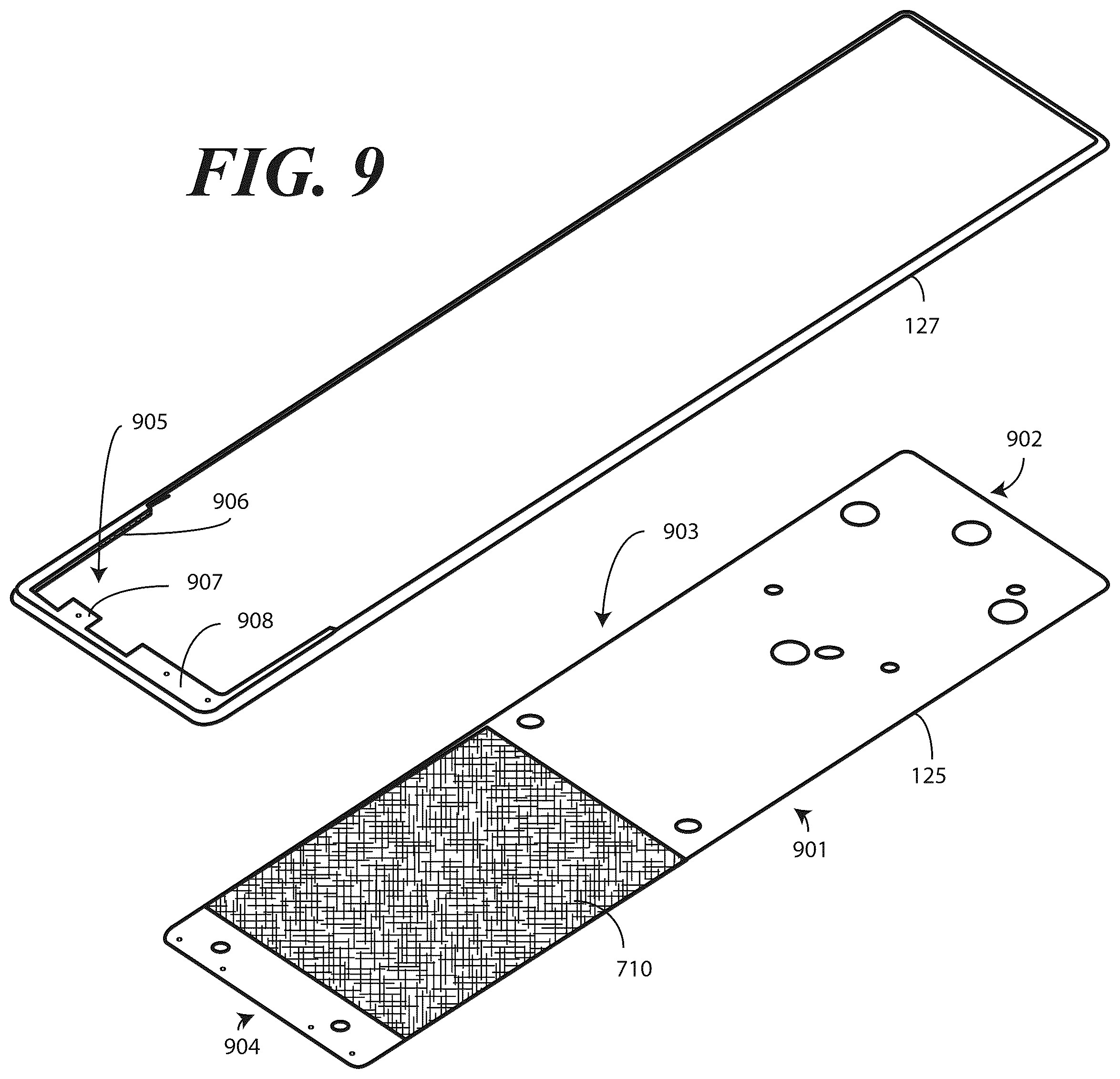 Patent US12422893 Figure 7 – Electronic devices with translating flexible display and corresponding methods