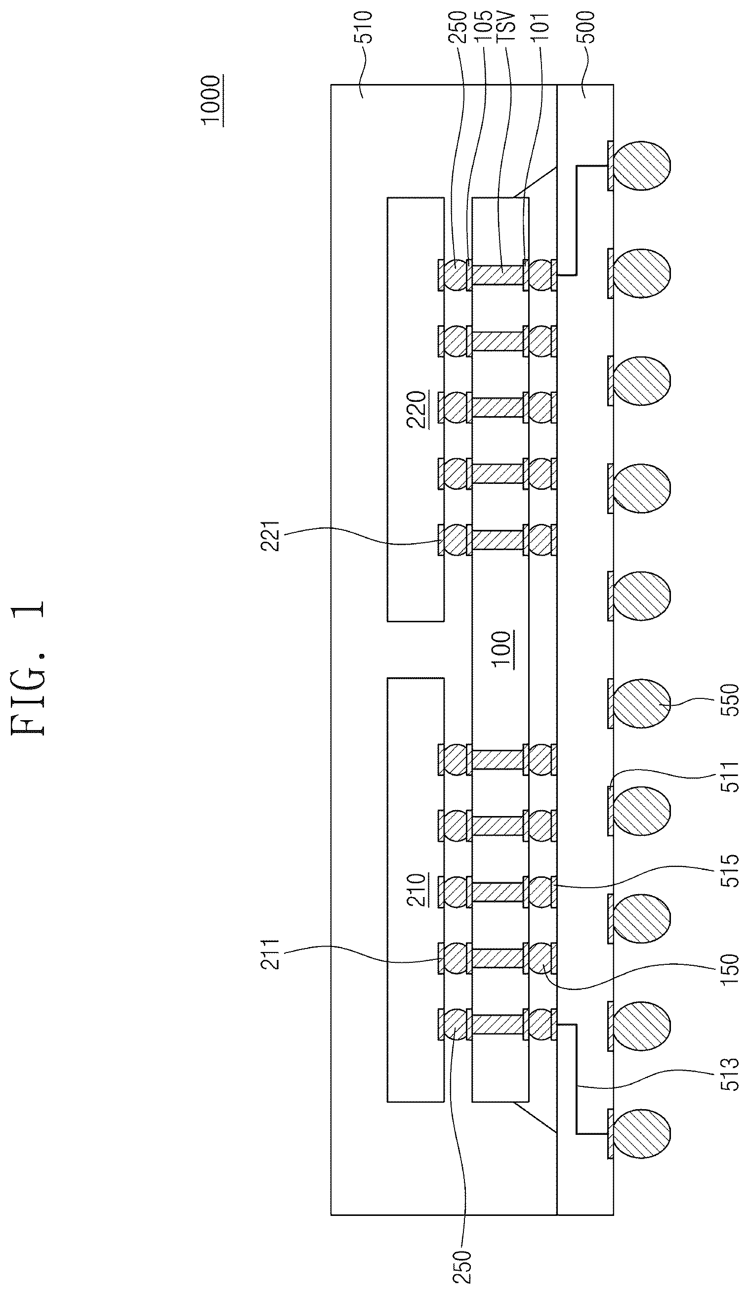Patent US12422907 — Semiconductor package and thermal management method thereof — Figure 1