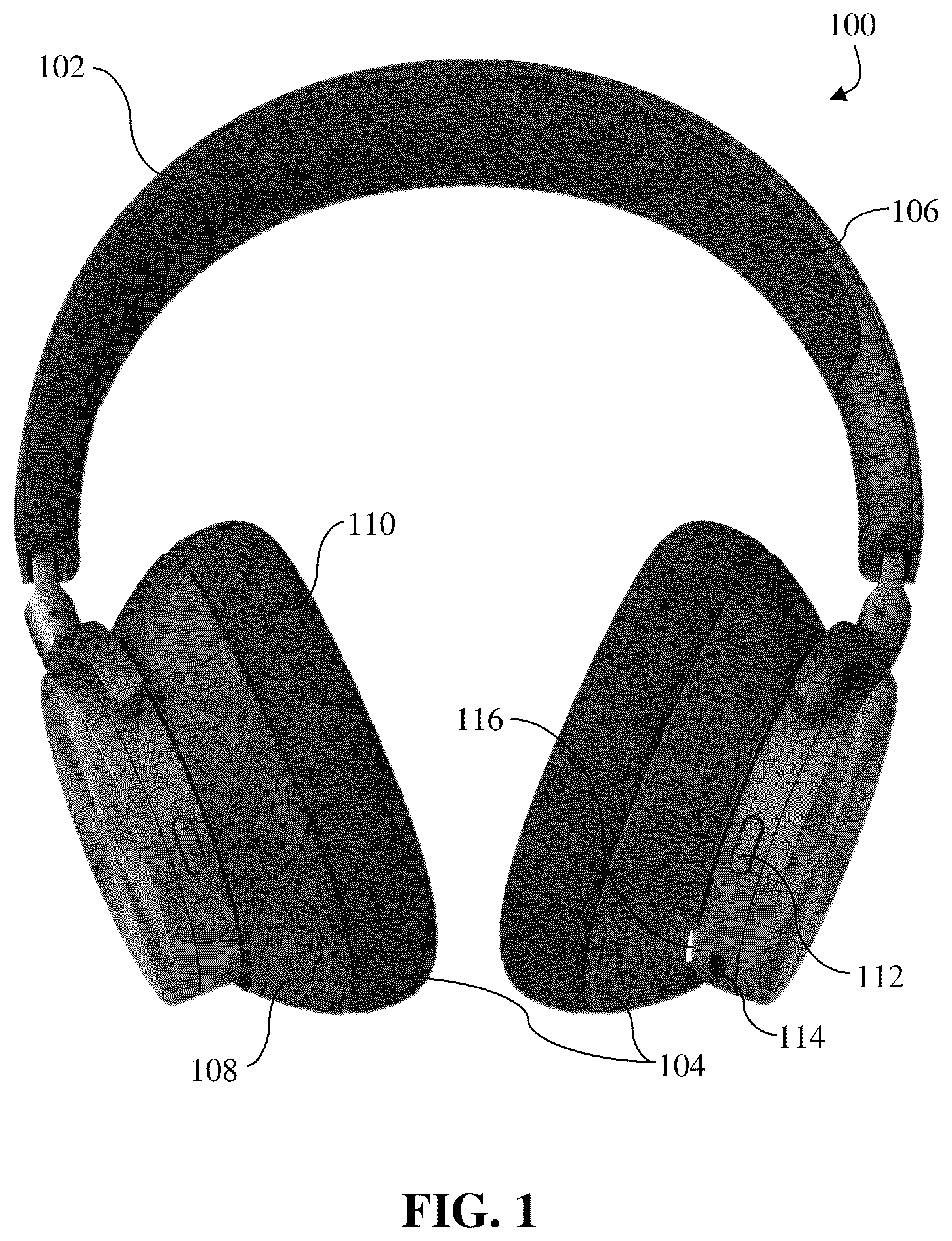 Patent US12422909 — Systems and methods for configuring device features based on detected use state — Figure 1