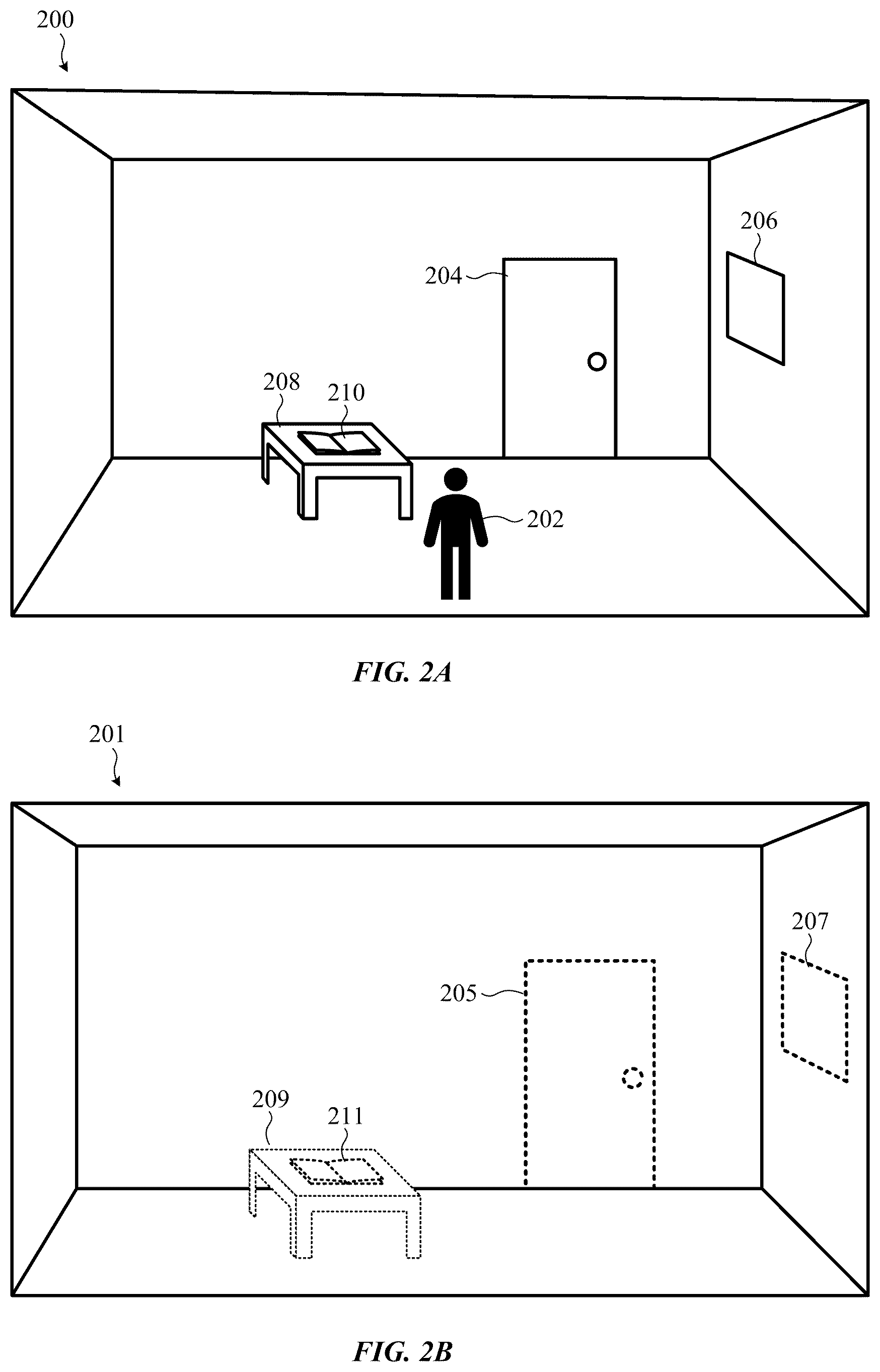 Patent US12422917 Figure 2 – Operating modes for reducing distraction in extended reality environments