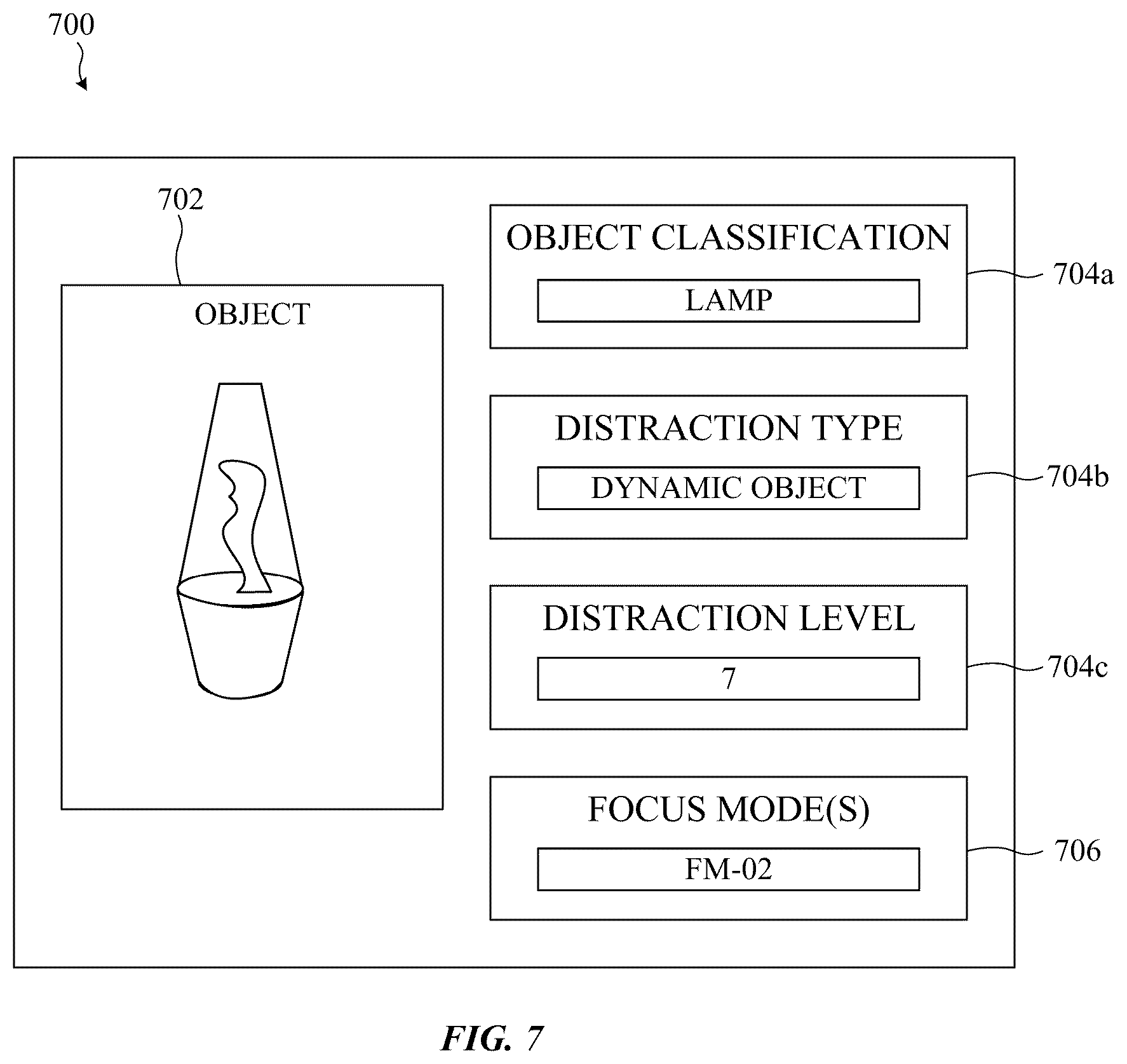 Patent US12422917 Figure 8 – Operating modes for reducing distraction in extended reality environments