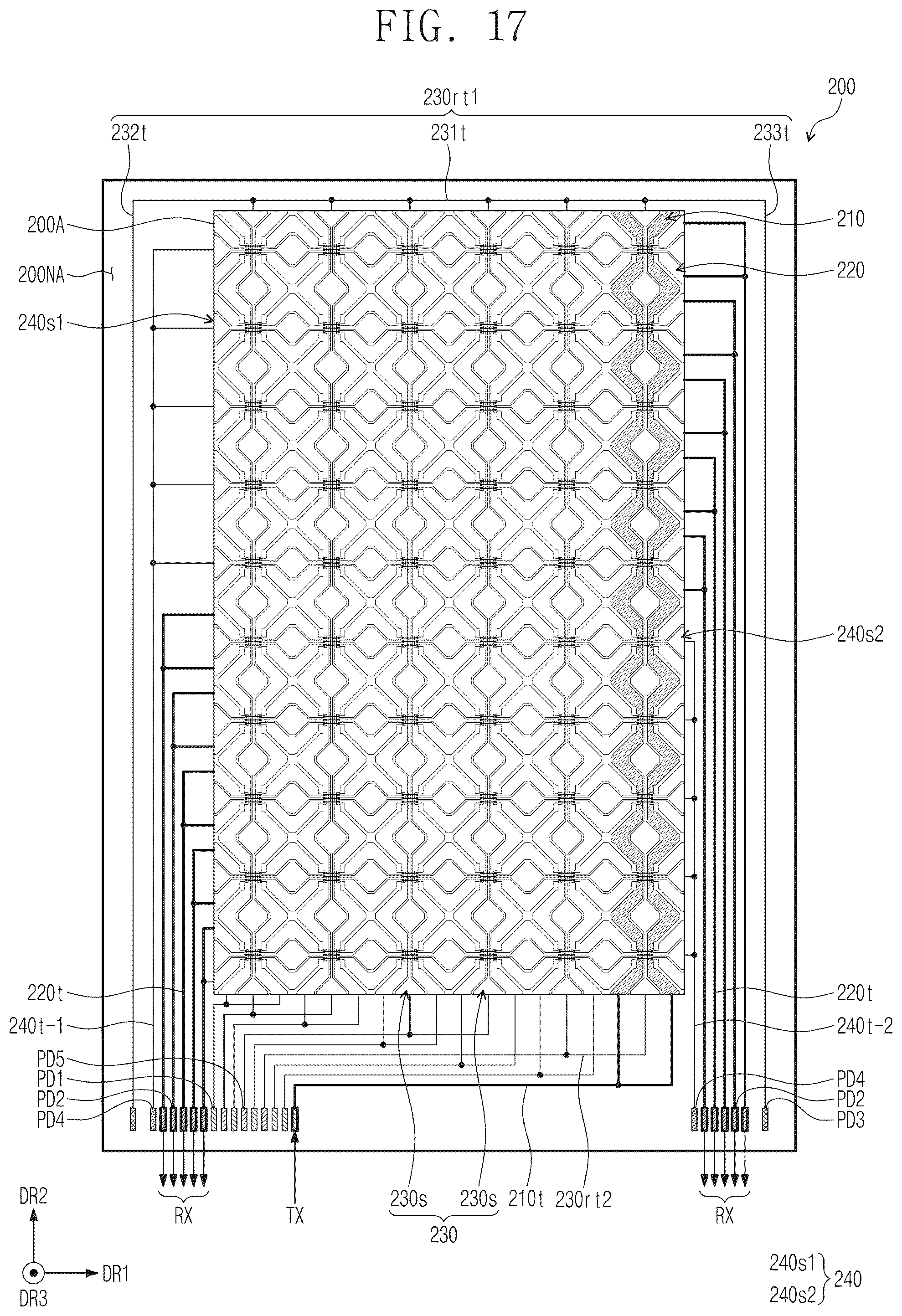 Patent US12422944 Figure 19 – Electronic device and method for driving the same
