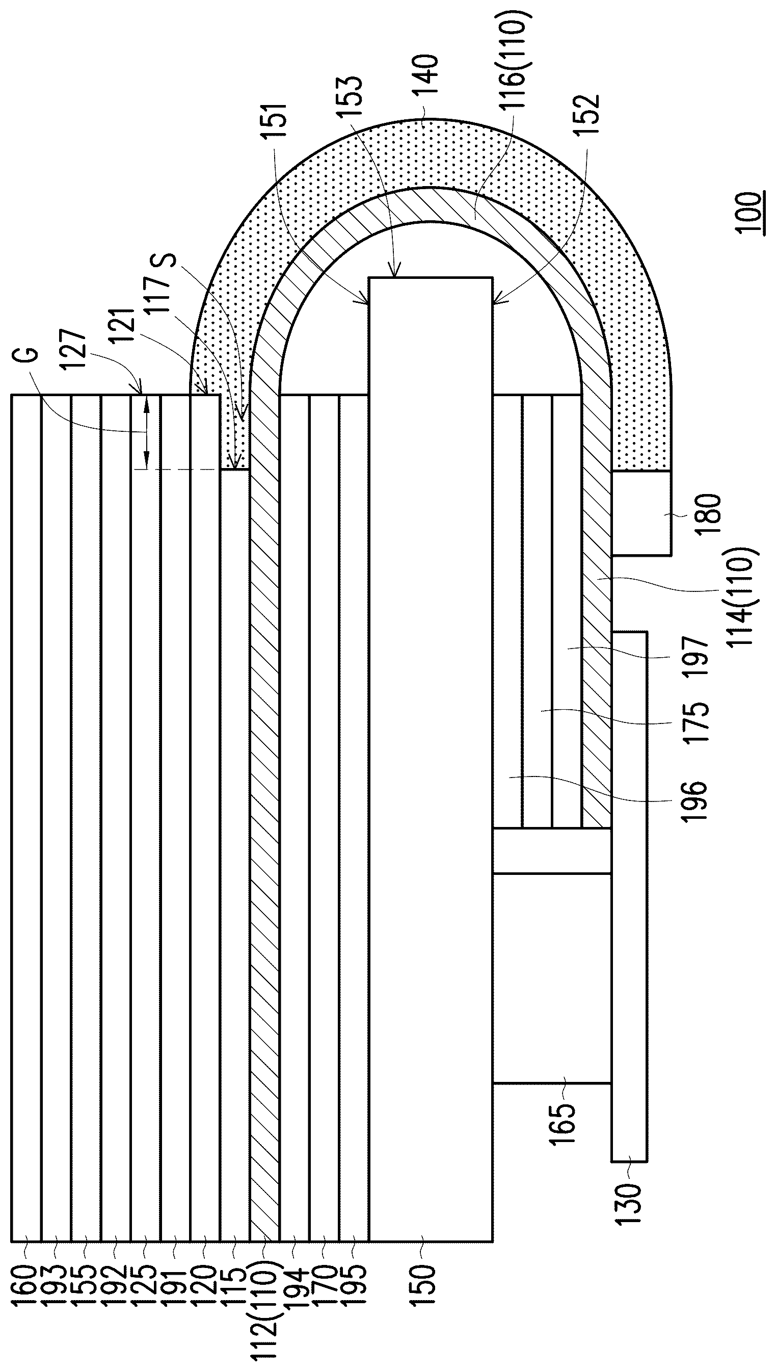 Patent US12422947 — Touch display device — Figure 1
