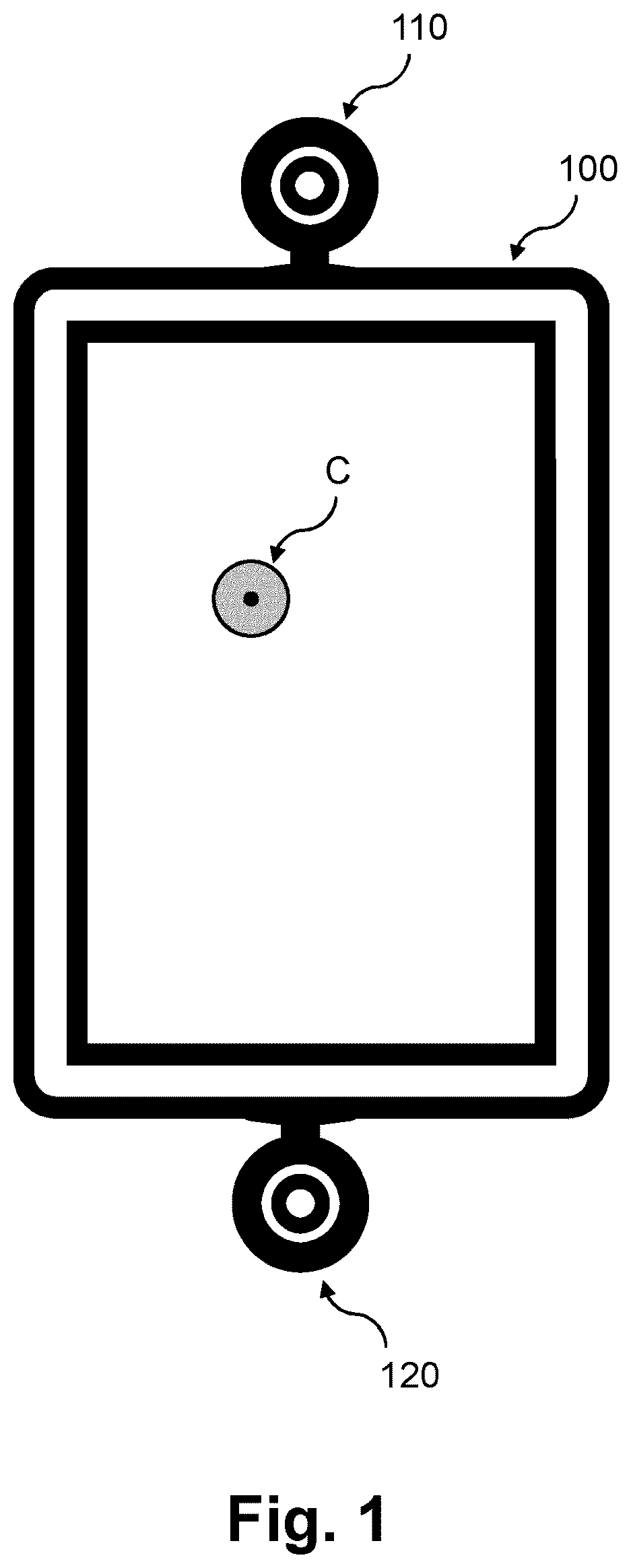 Patent US12422956 — Touchless user-interface control method including time-controlled fading — Figure 1