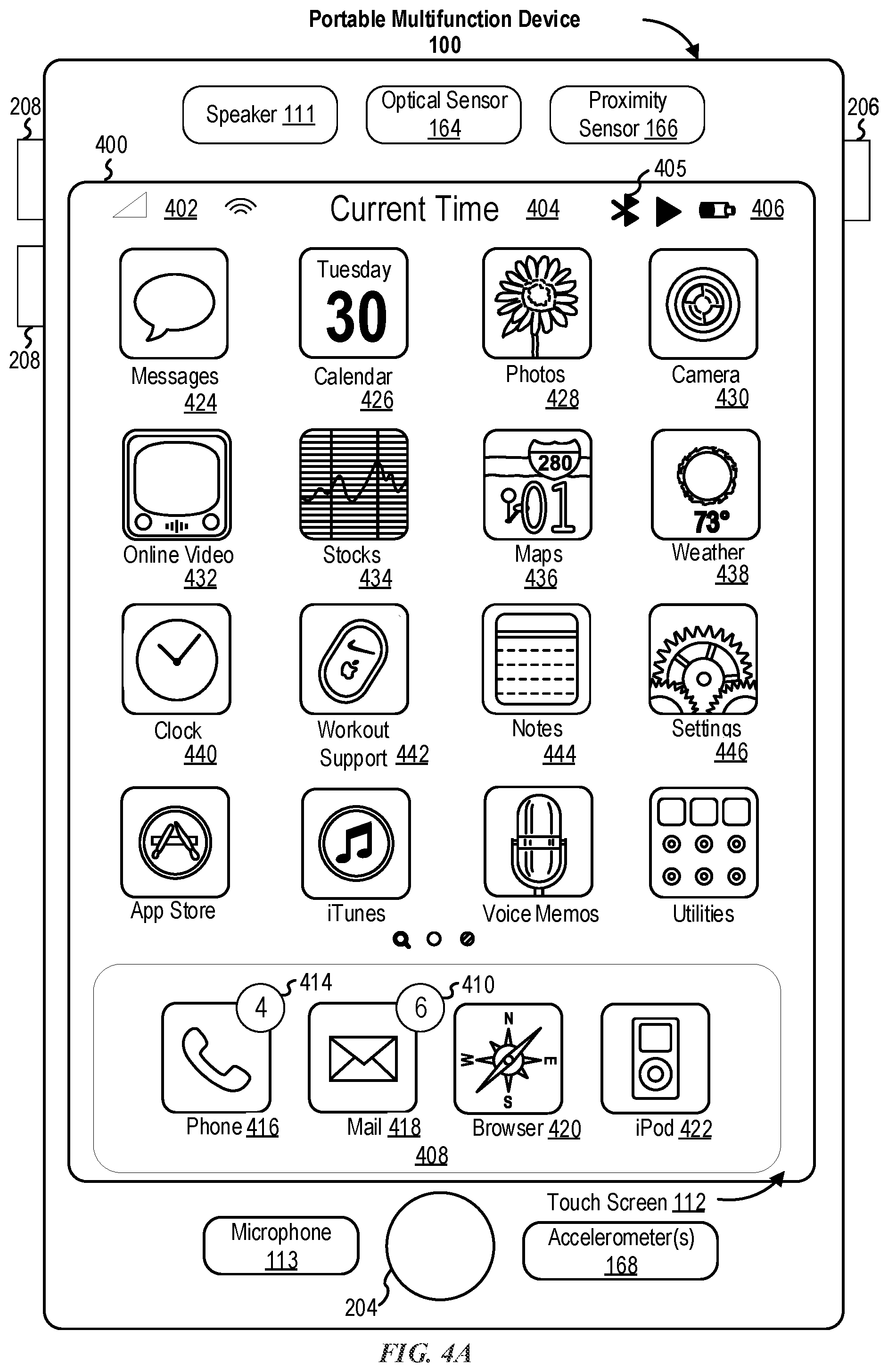 Patent US12422976 Figure 5 – User interfaces for managing accessories
