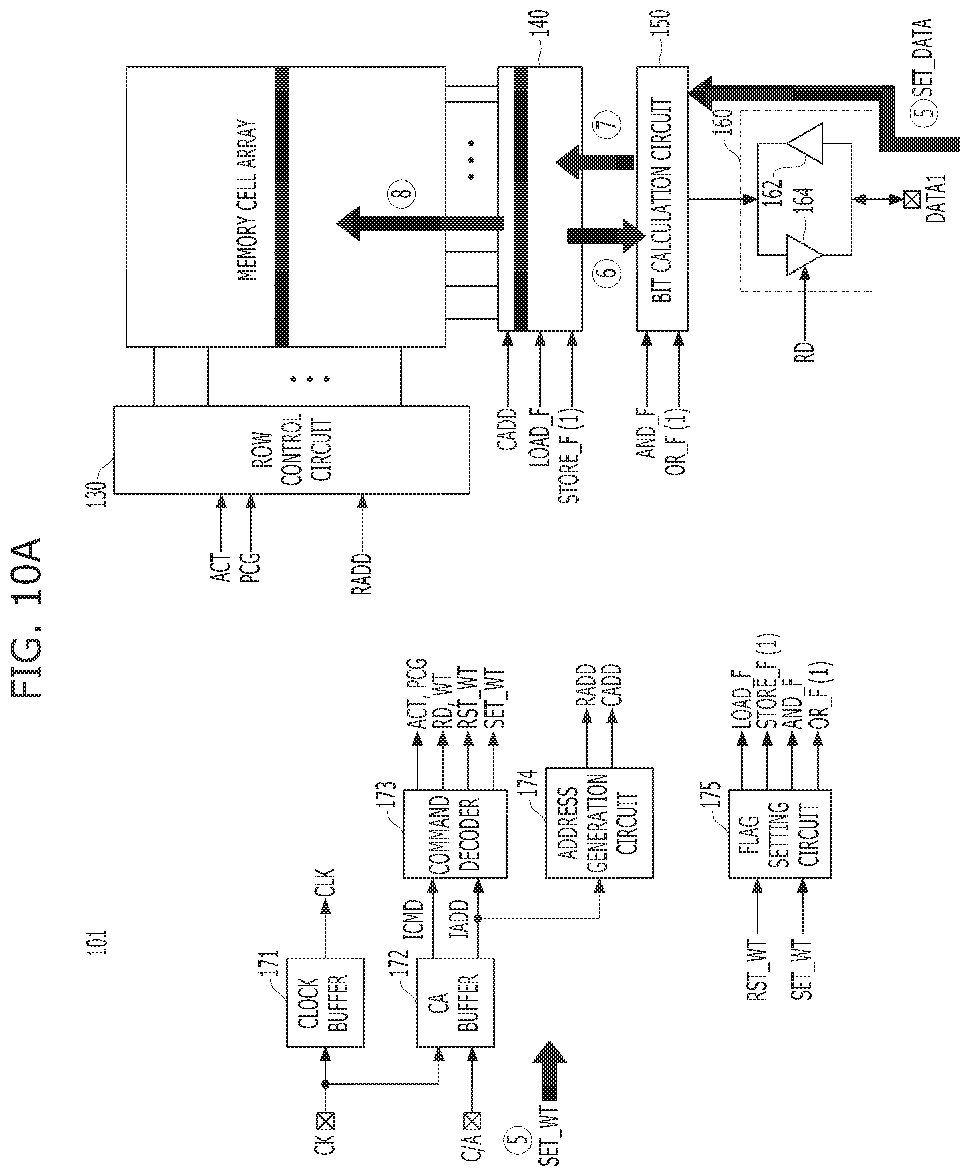 Patent US12422998 Figure 12 – Memory device and memory system for performing partial write operation, and operating method thereof