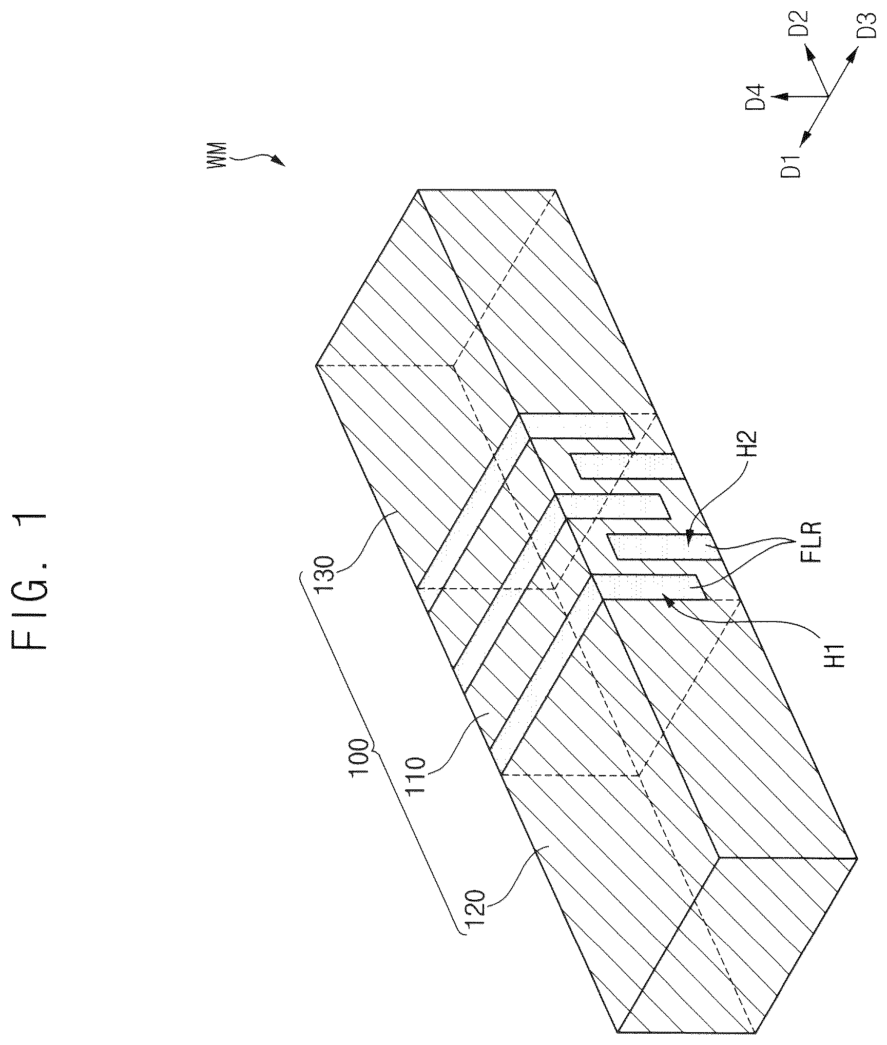 Patent US12426156 Figure 1 – Member for window module and method of manufacturing window module using the same