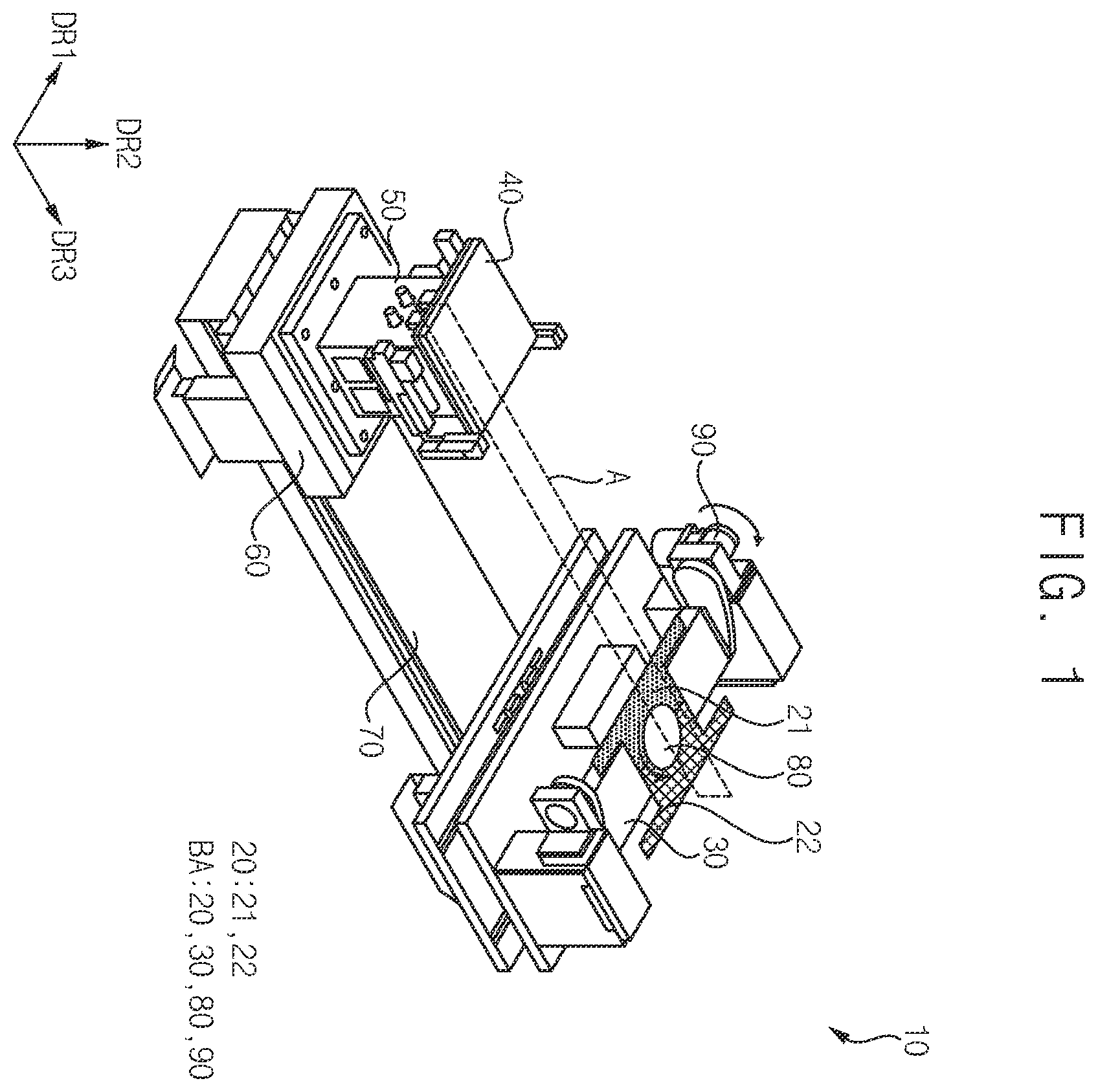 Patent US12426163 — Apparatus for manufacturing display device — Figure 1