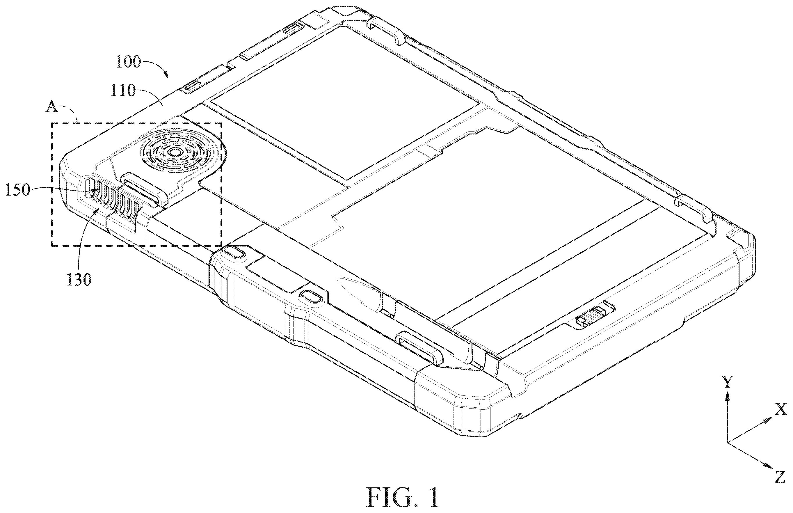 Patent US12426199 — Electronic device — Figure 1