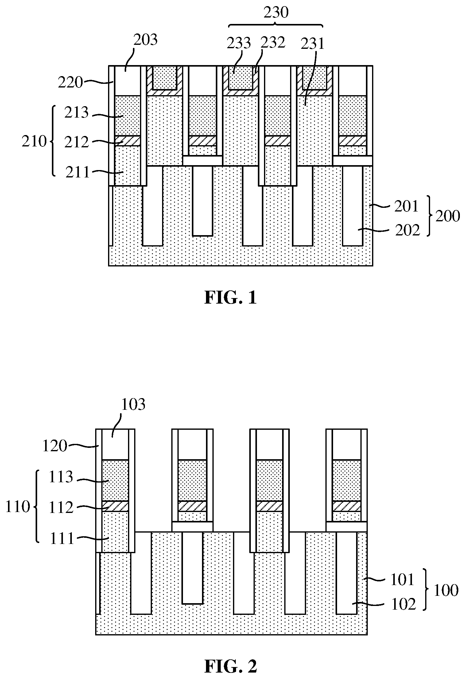 Patent US12426246 — Semiconductor structure and method for forming same — Figure 1