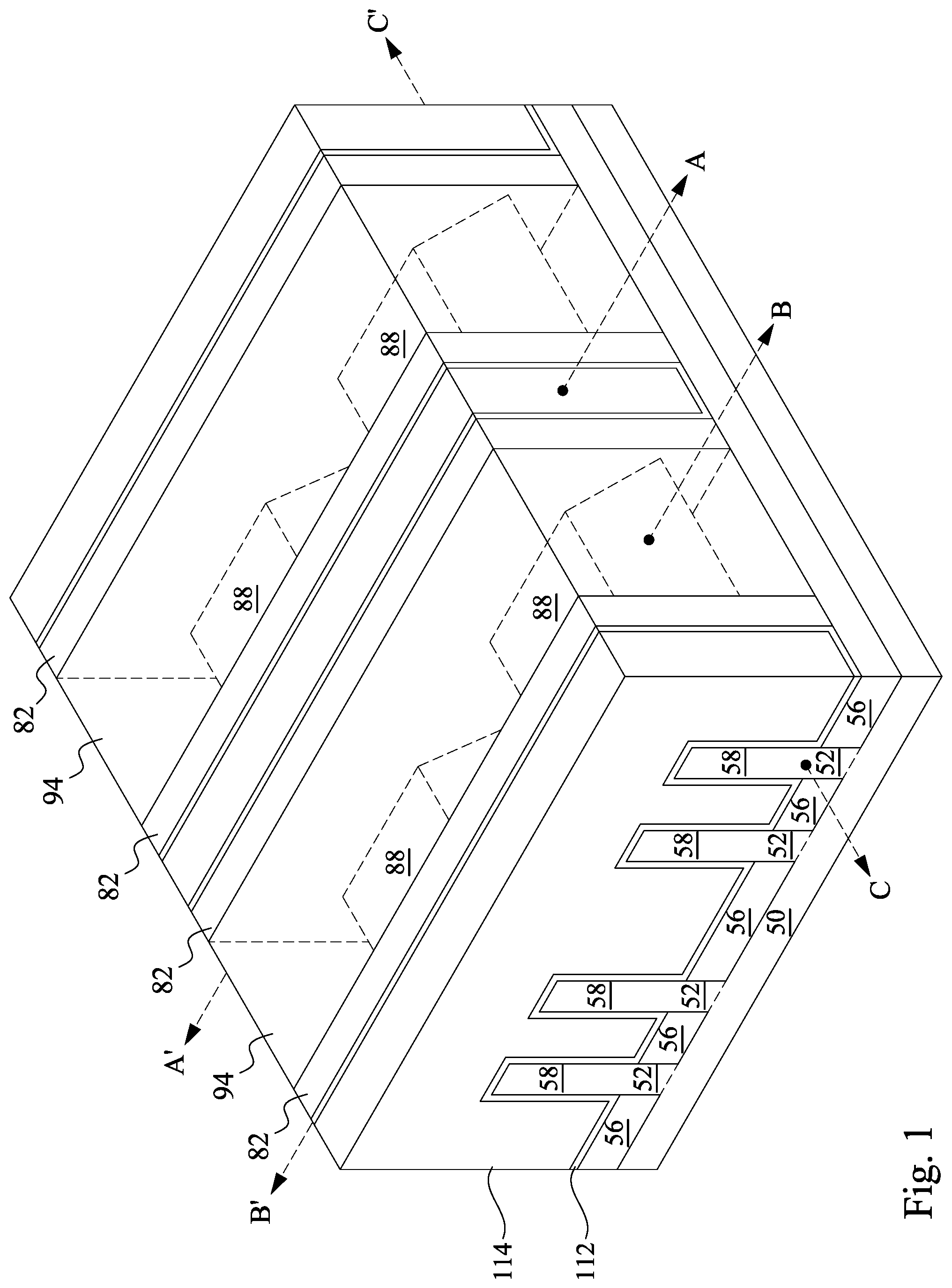 Patent US12426300 Figure 1 – Transistor source/drain contacts and methods of forming the same