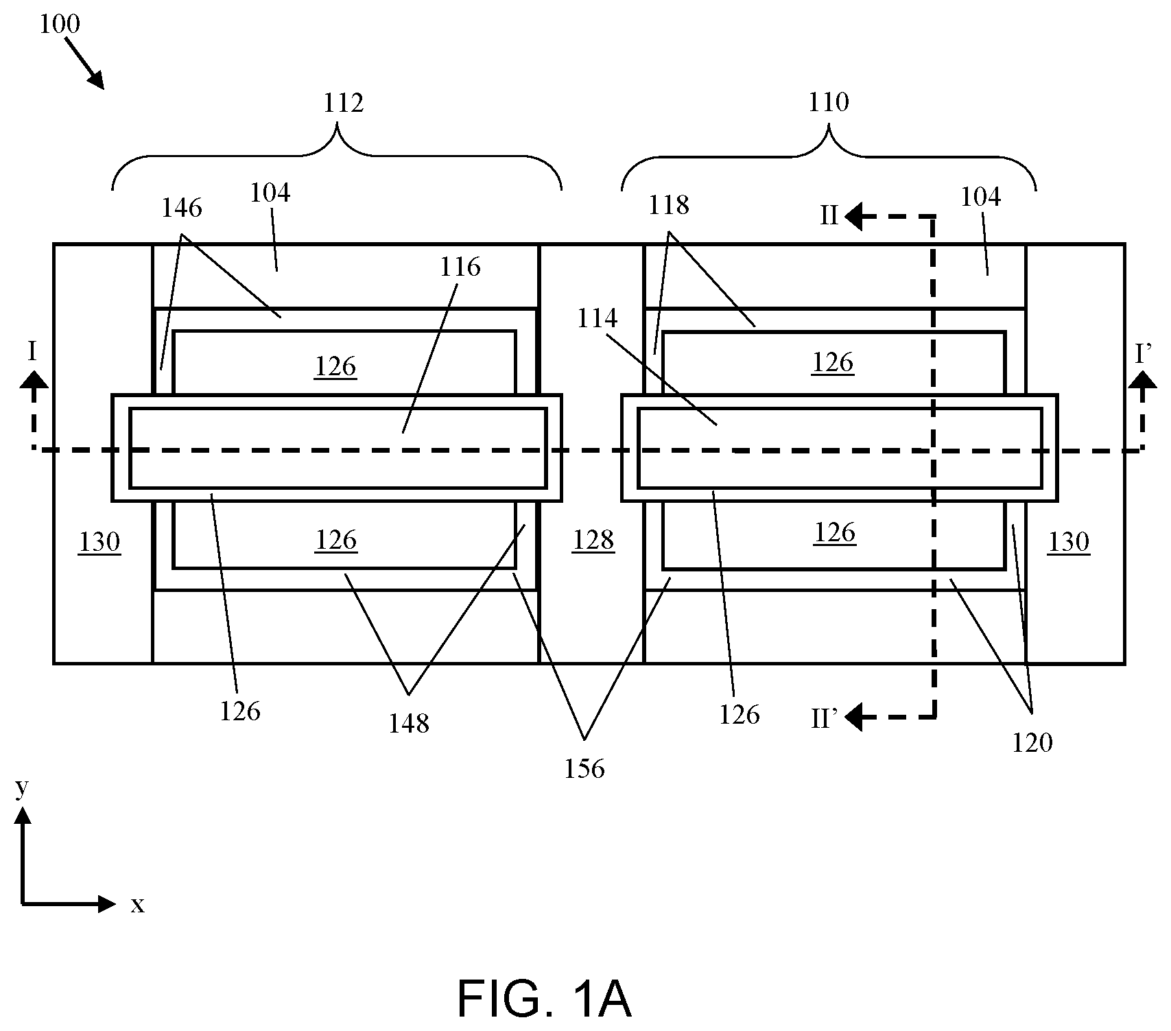 Patent US12426315 — IC device with vertically-graded silicon germanium region adjacent device channel and method for forming — Figure 1