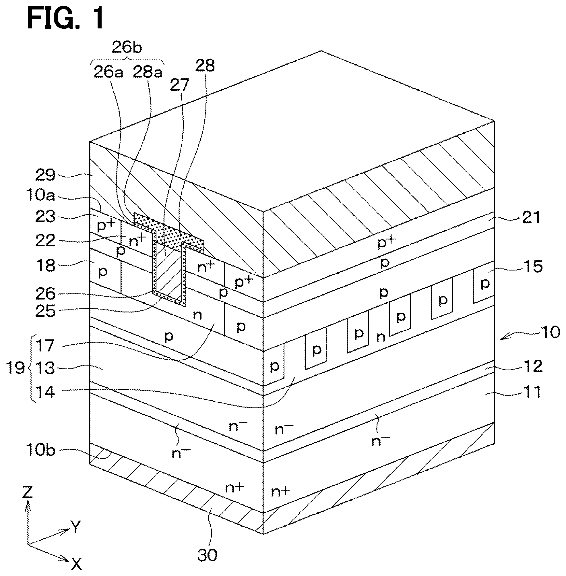 Patent US12426319 Figure 1 – Semiconductor device and method for manufacturing the same
