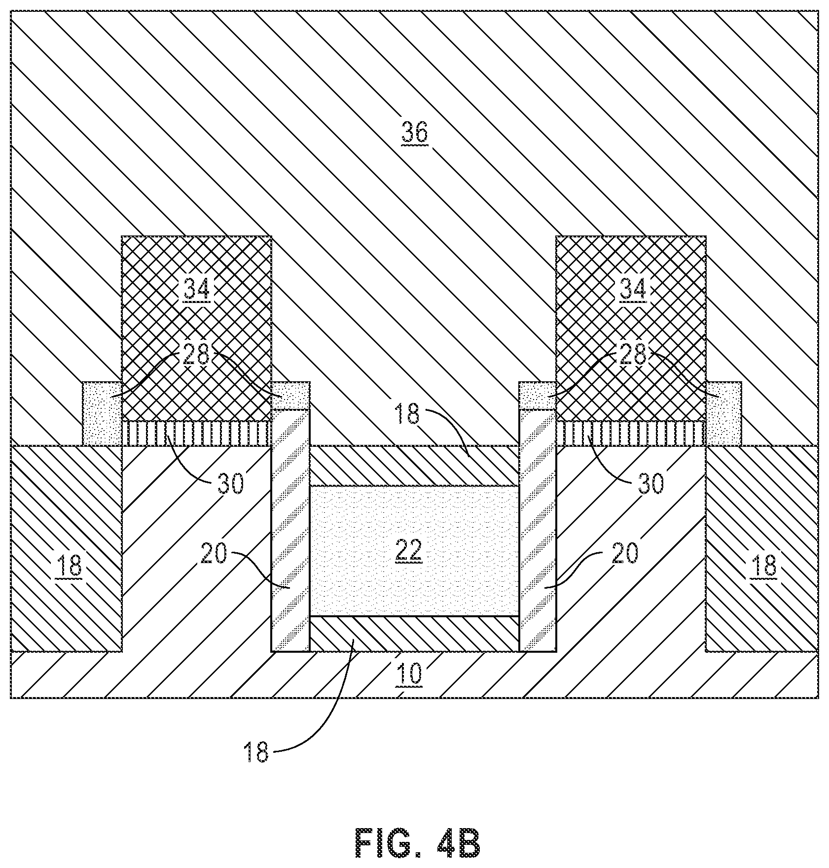 Patent US12426338 Figure 6 – Buried power rail with robust connection to a wrap around contact