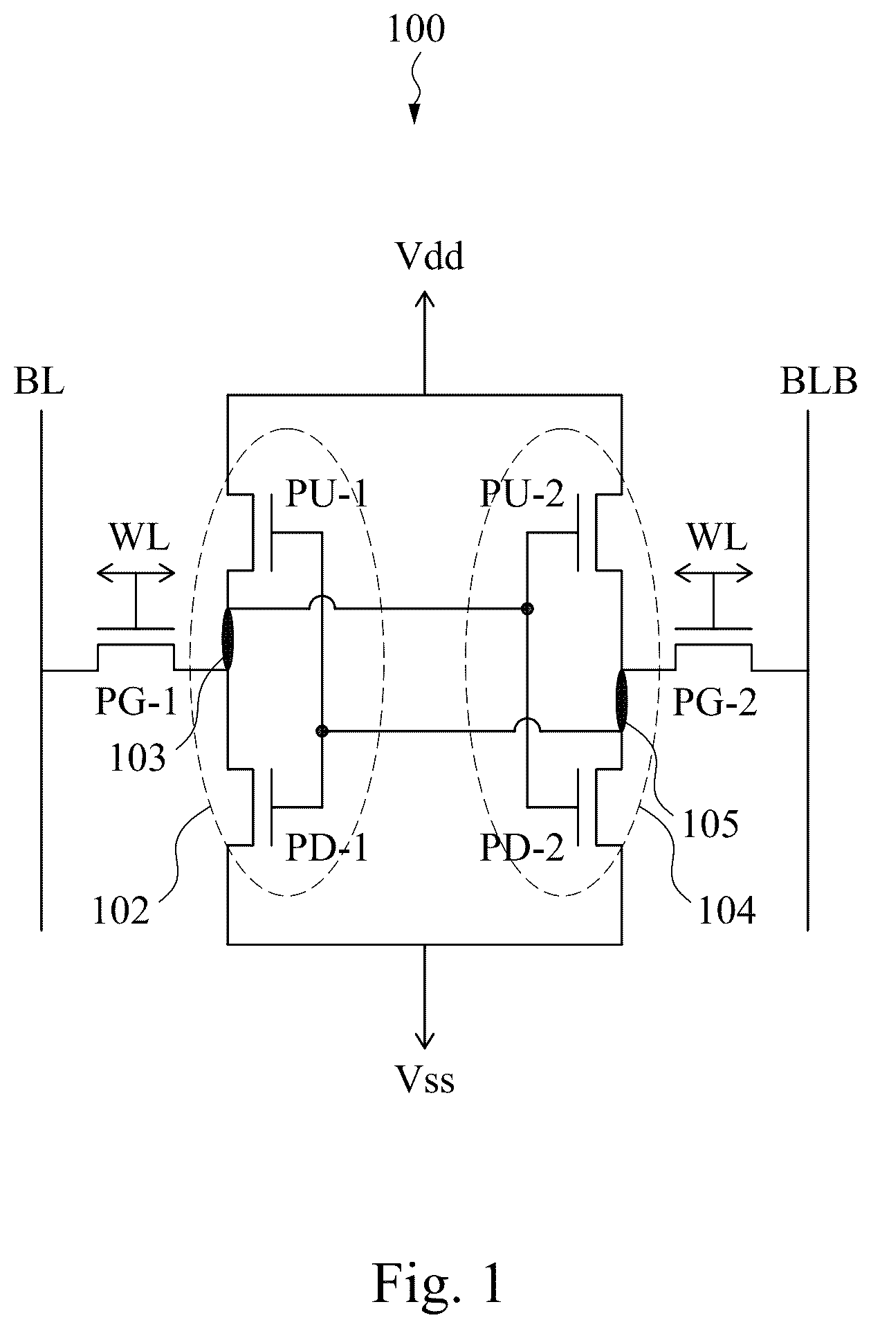 Patent US12426358 — Semiconductor device having epitaxy source/drain regions — Figure 1