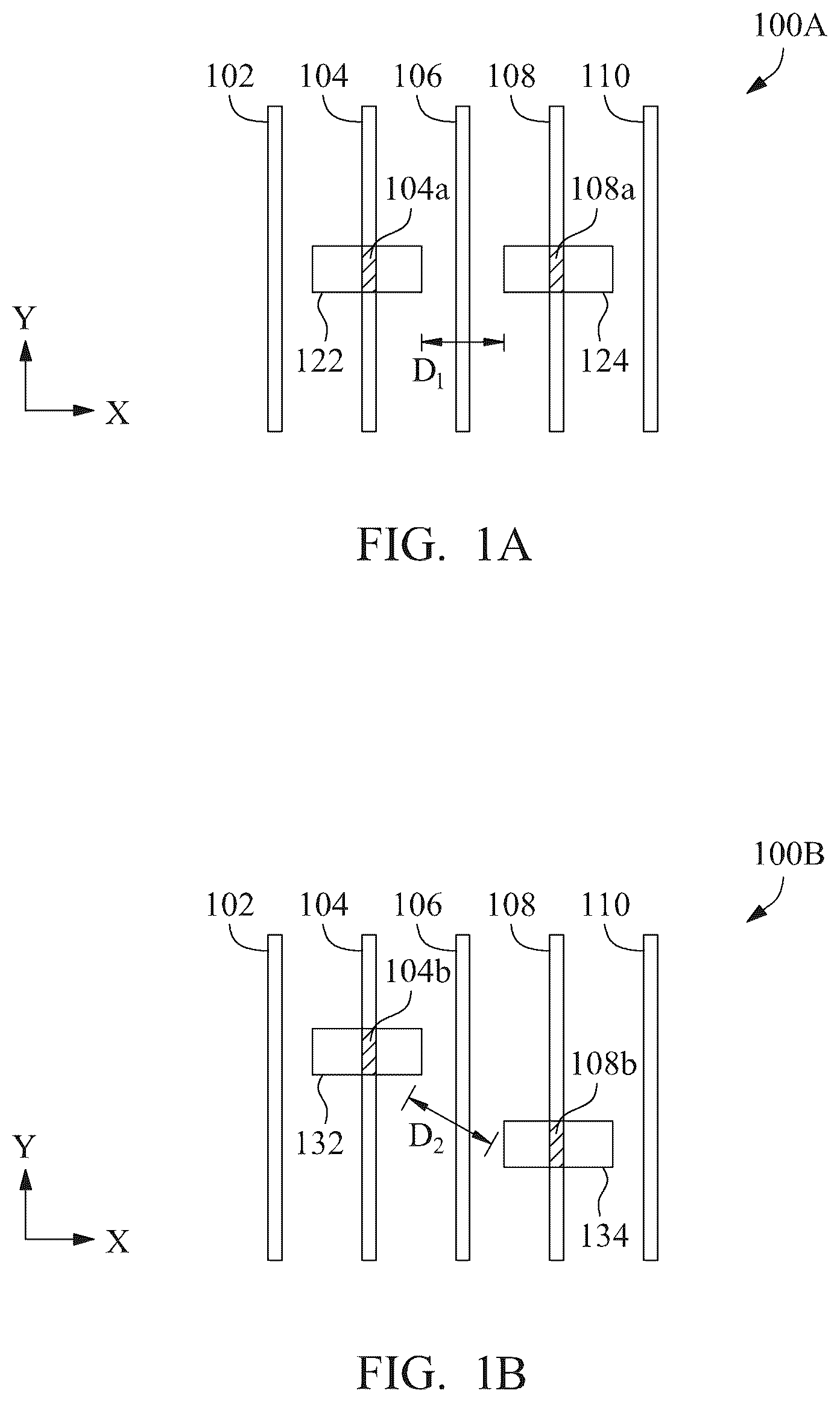 Patent US12426380 Figure 1 – Integrated circuit having angled conductive feature