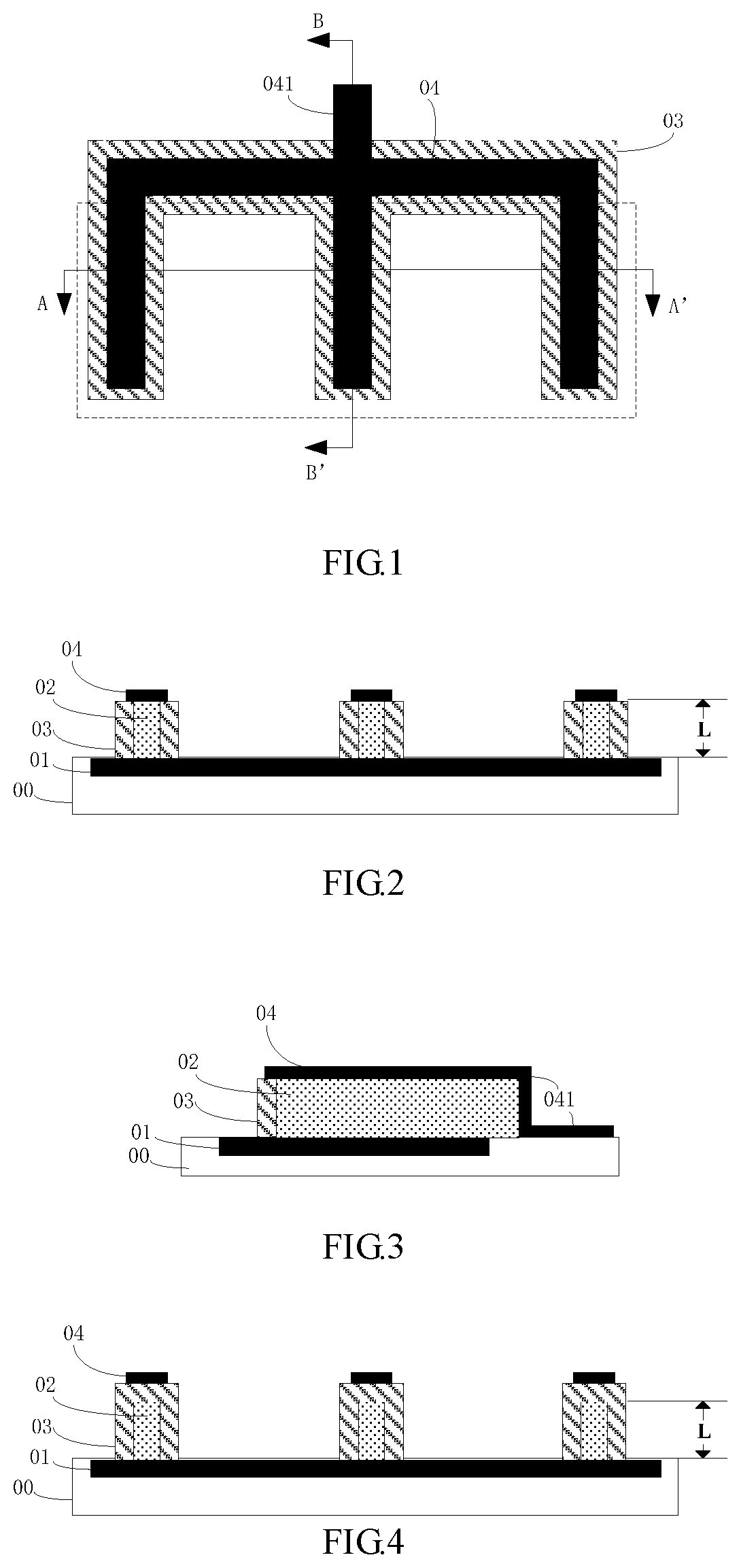 Patent US12426389 — Infrared detector having vertical sidewall sensitive layer and manufacturing method thereof — Figure 1