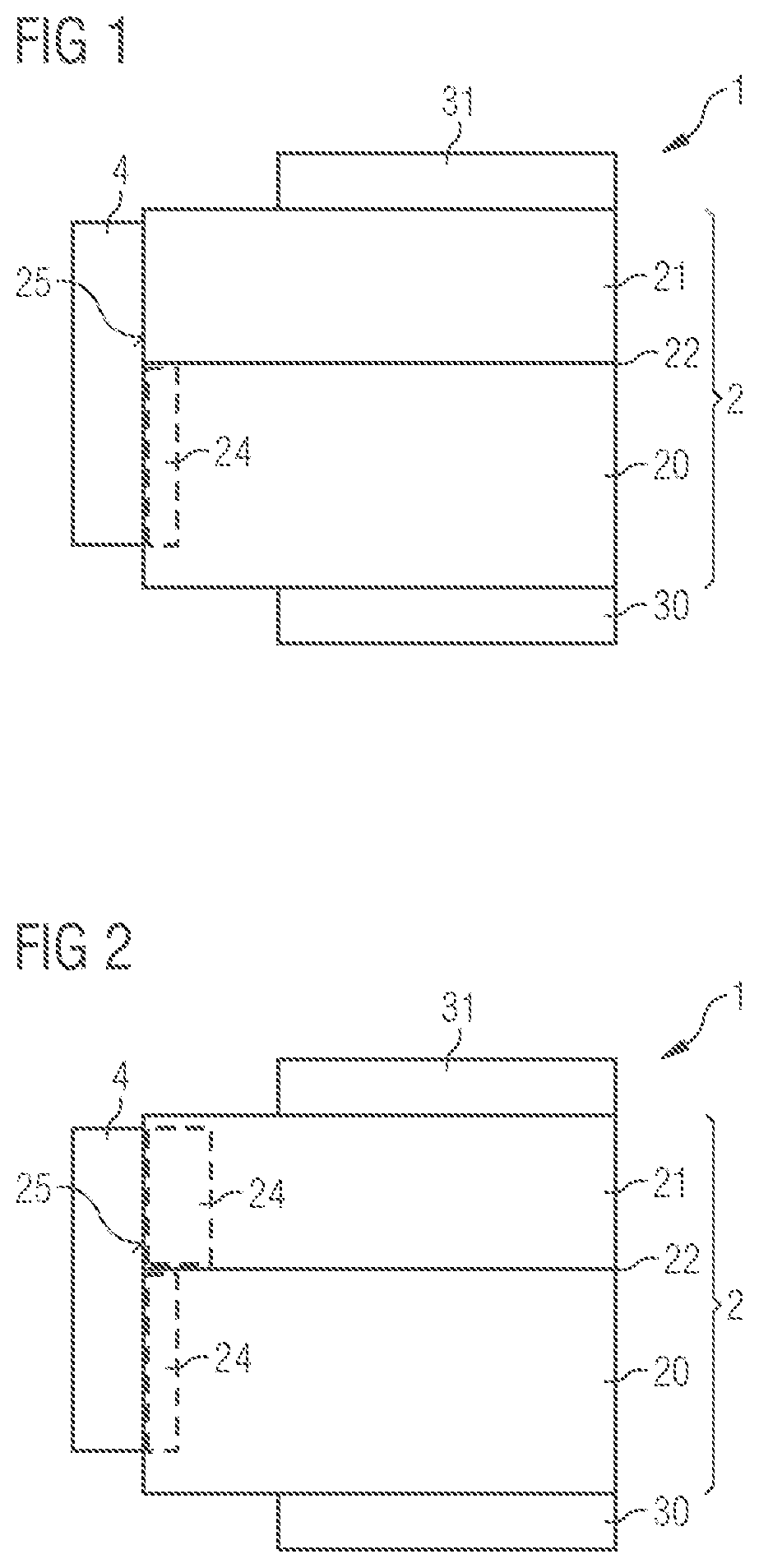 Patent US12426408 Figure 1 – Optoelectronic semiconductor component