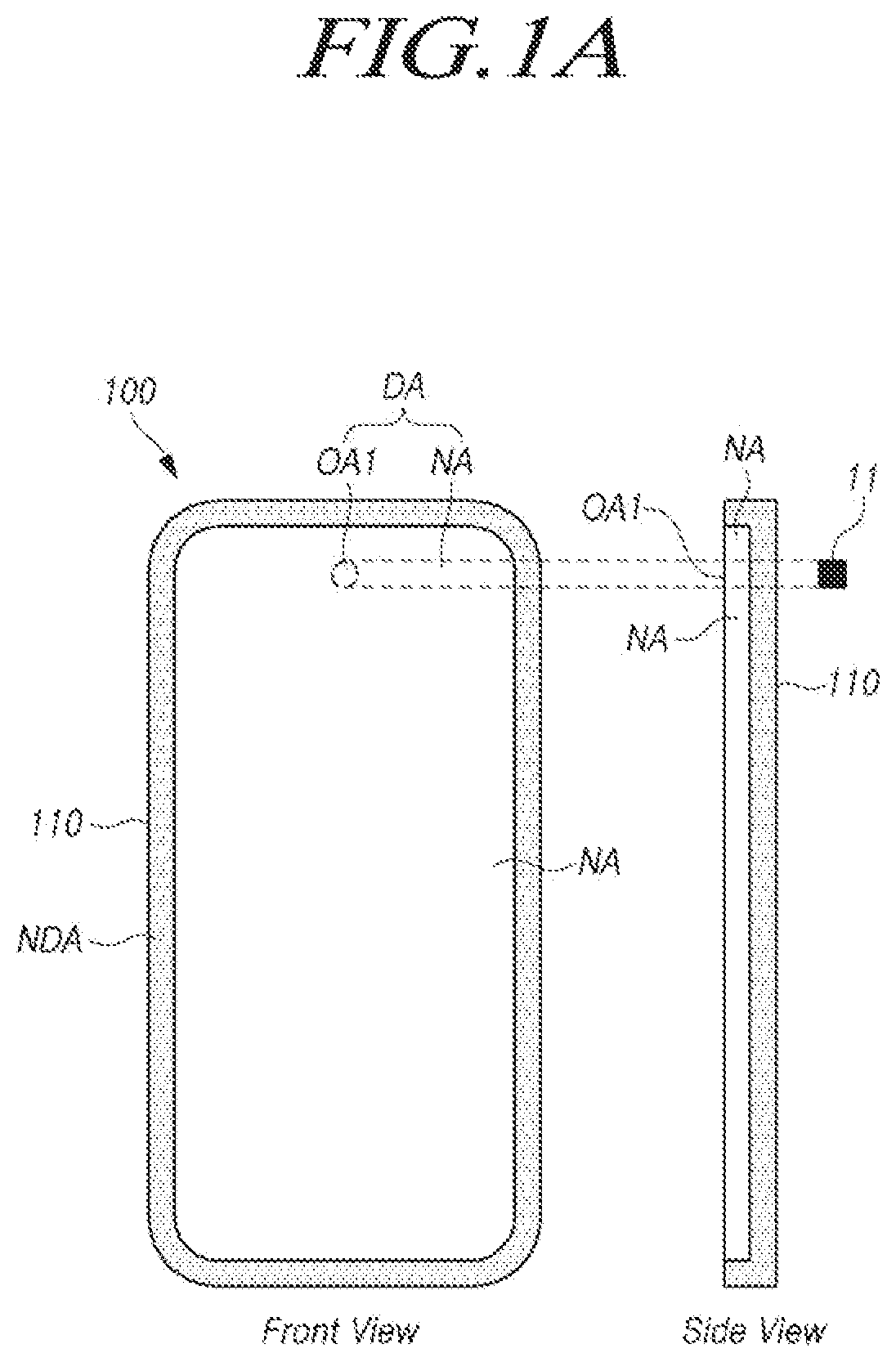 Patent US12426475 Figure 1 – Display device