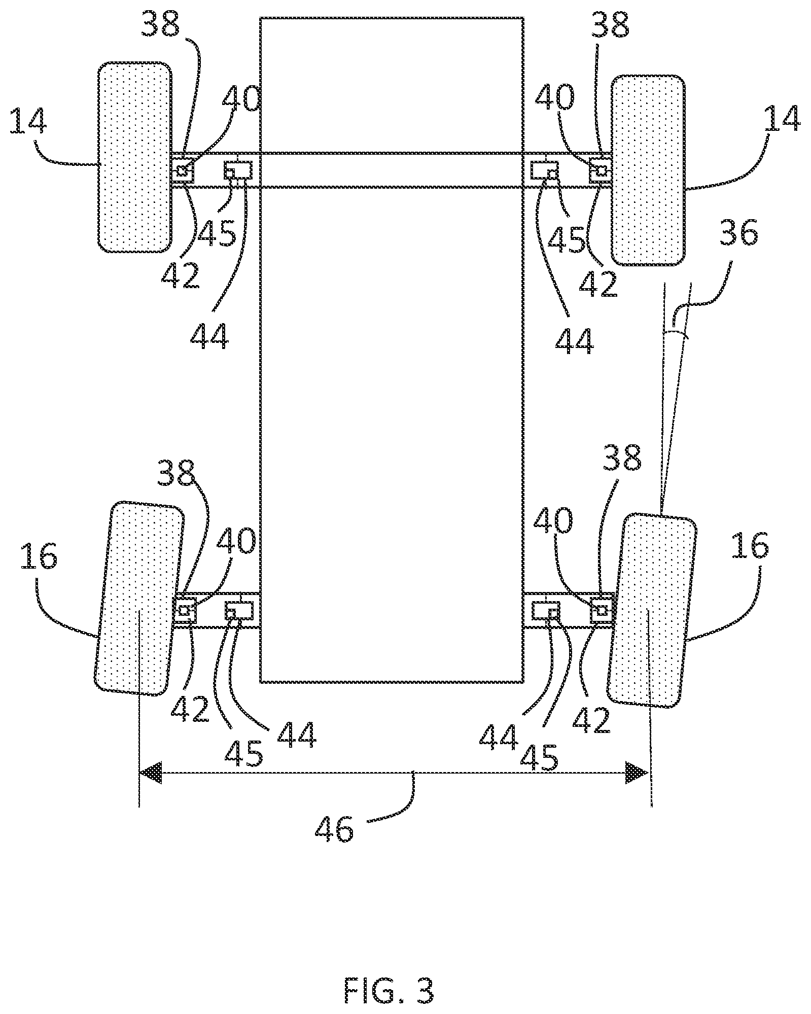 Patent US12426526 Figure 3 – Systems and methods for controlling a steer angle and steer angle state of a mitigation steering controller for an agricultural work vehicle
