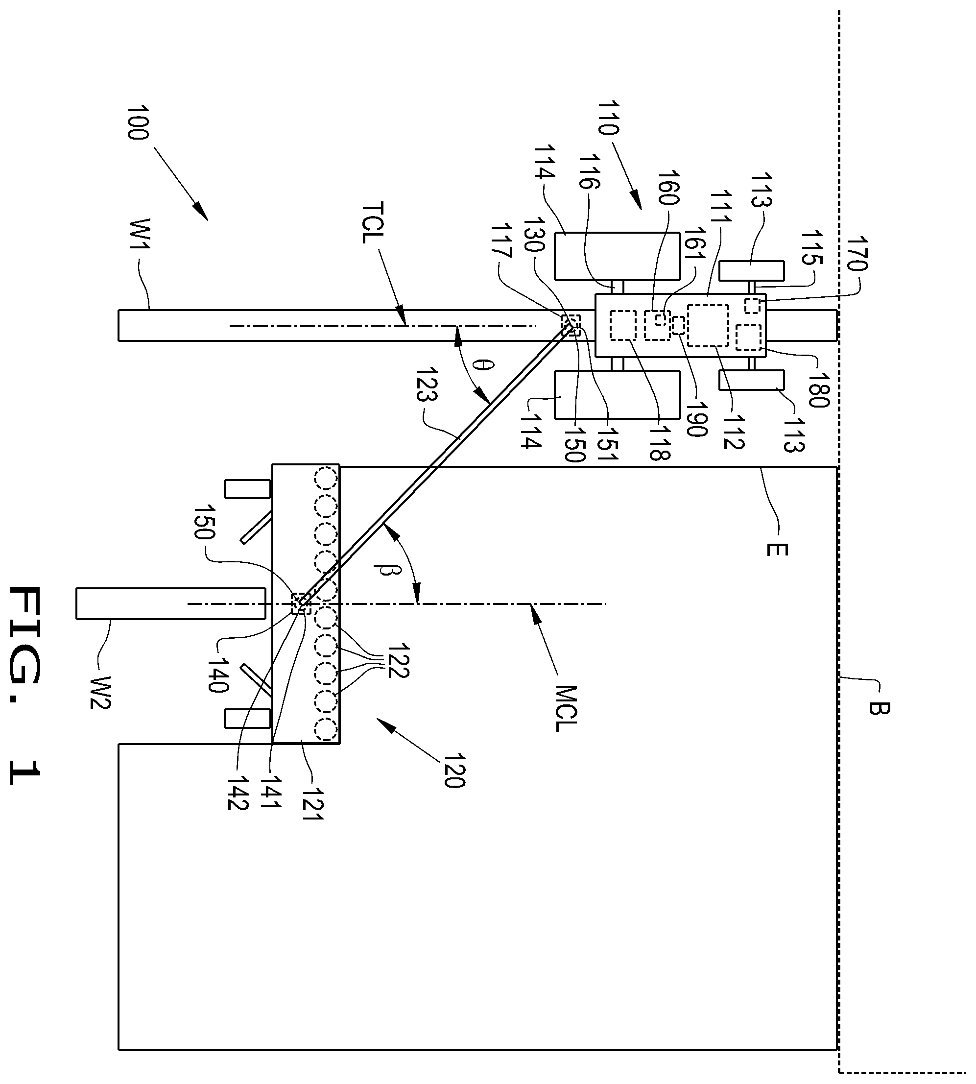 Patent US12426536 — Center pivot mower system with end of row mower adjustment — Figure 1