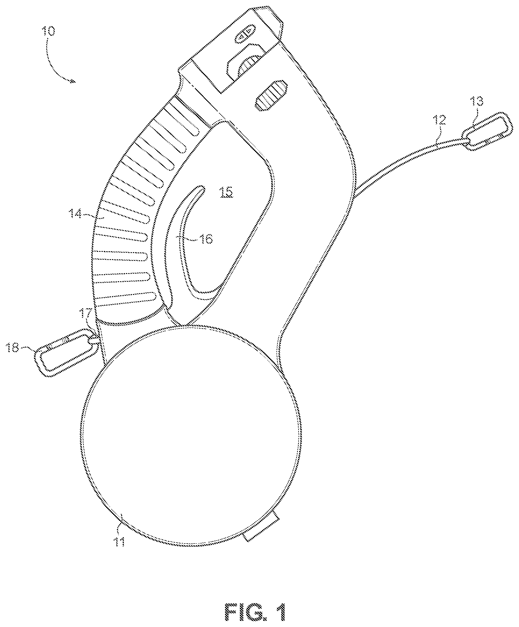 Patent US12426575 — Obedience training pet leash and harness system — Figure 1