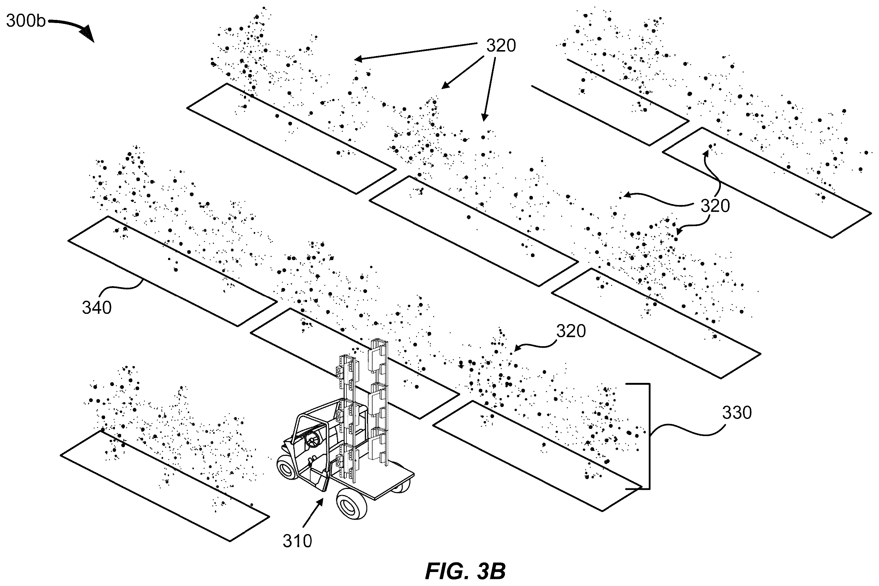 Patent US12426589 Figure 4 – Multiaction treatment of plants in an agricultural environment