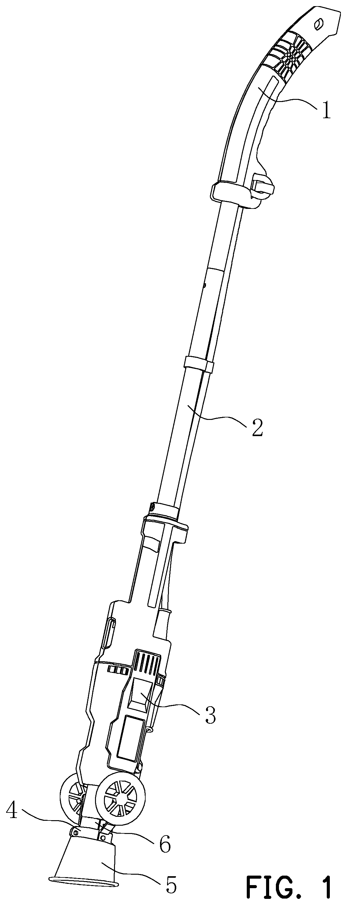 Patent US12426590 Figure 1 – Cover body for weed removing tool