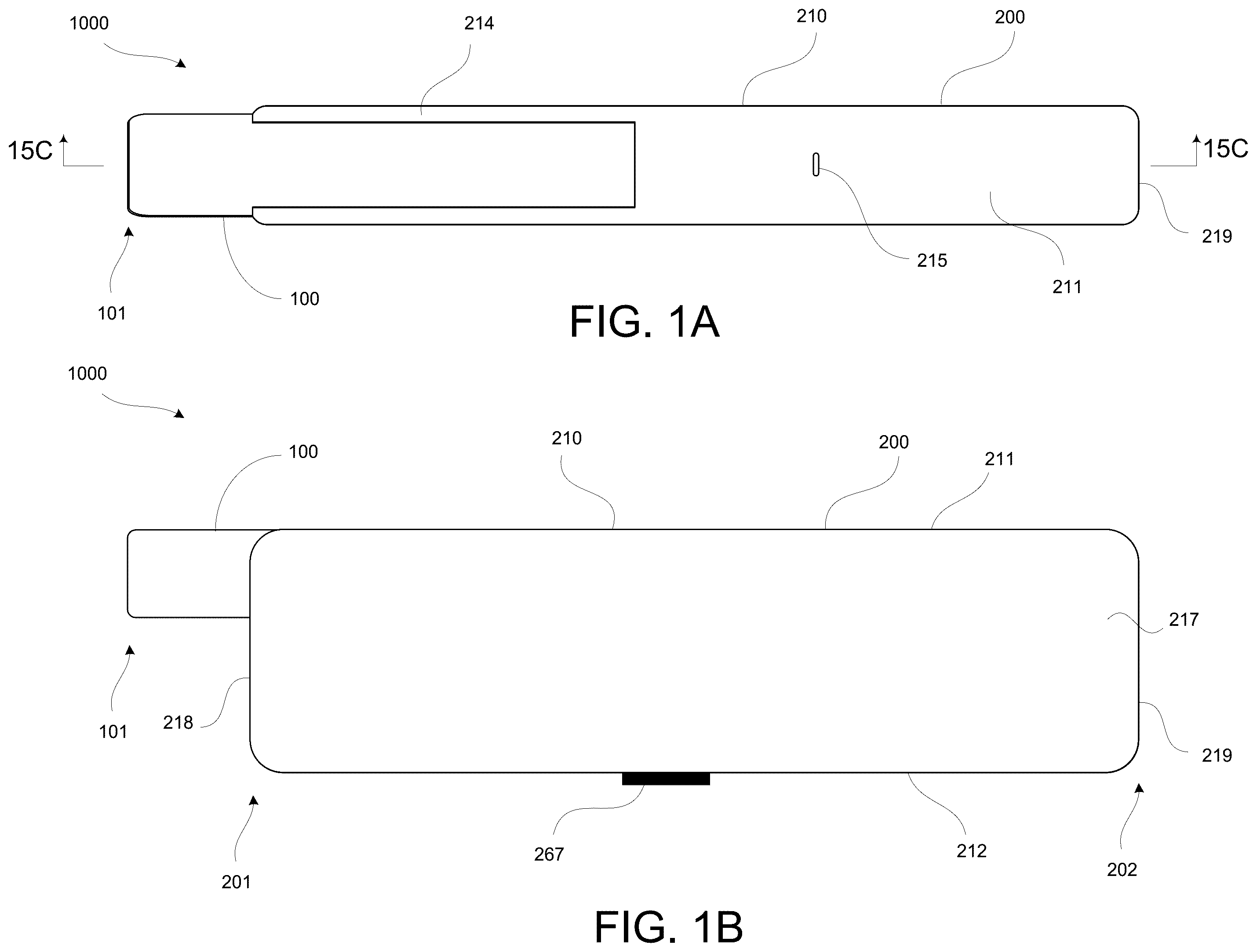 Patent US12426630 Figure 1 – Disposable vaporizer cartridge