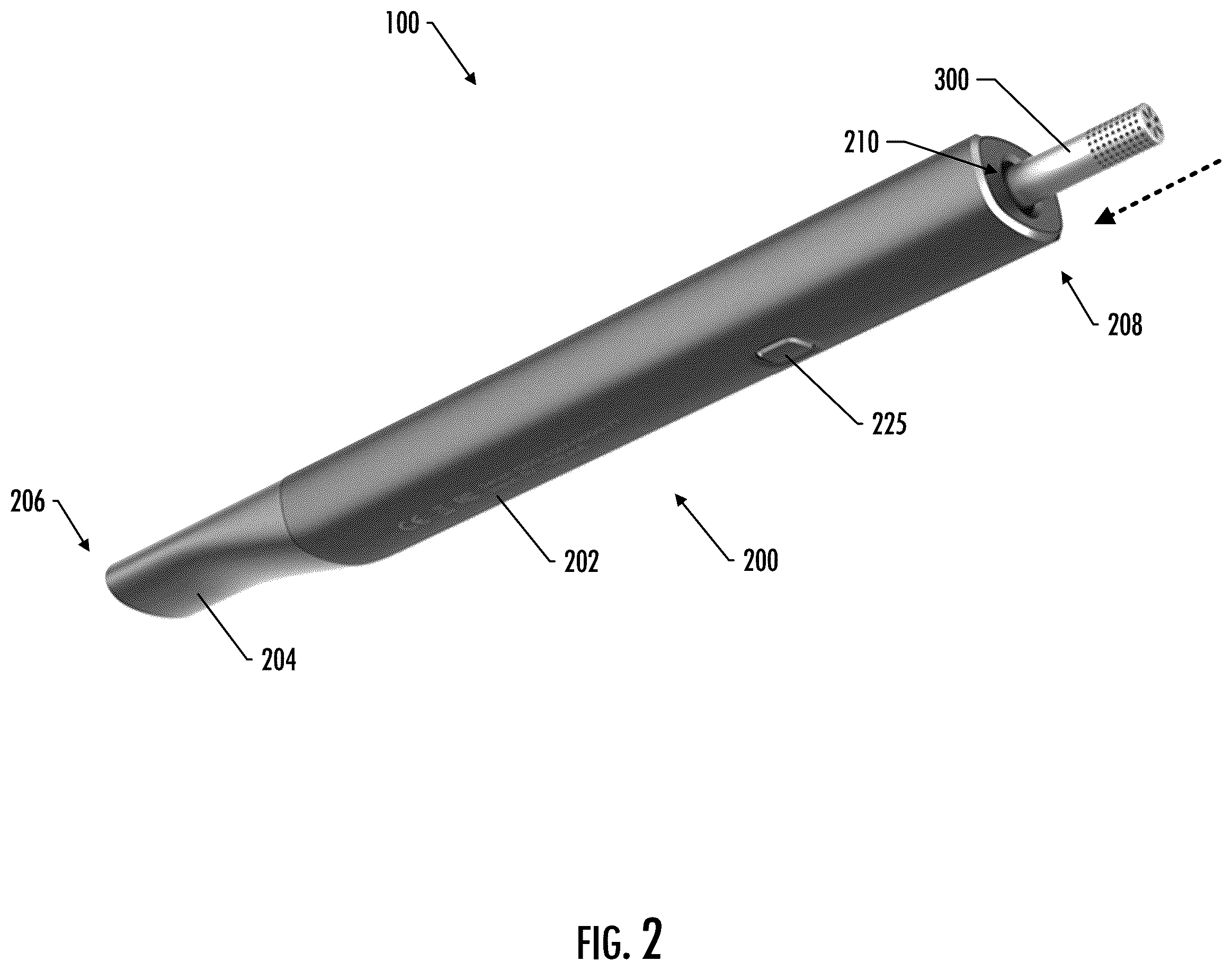 Patent US12426634 Figure 2 – Aerosol delivery device with integrated lighter