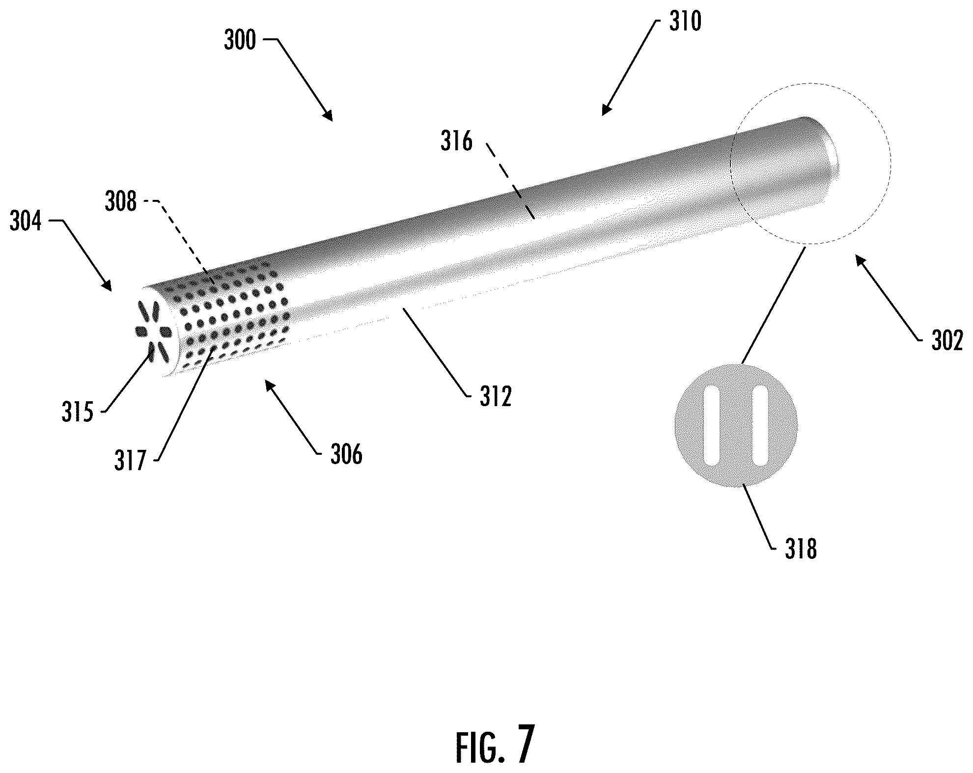 Patent US12426634 Figure 7 – Aerosol delivery device with integrated lighter