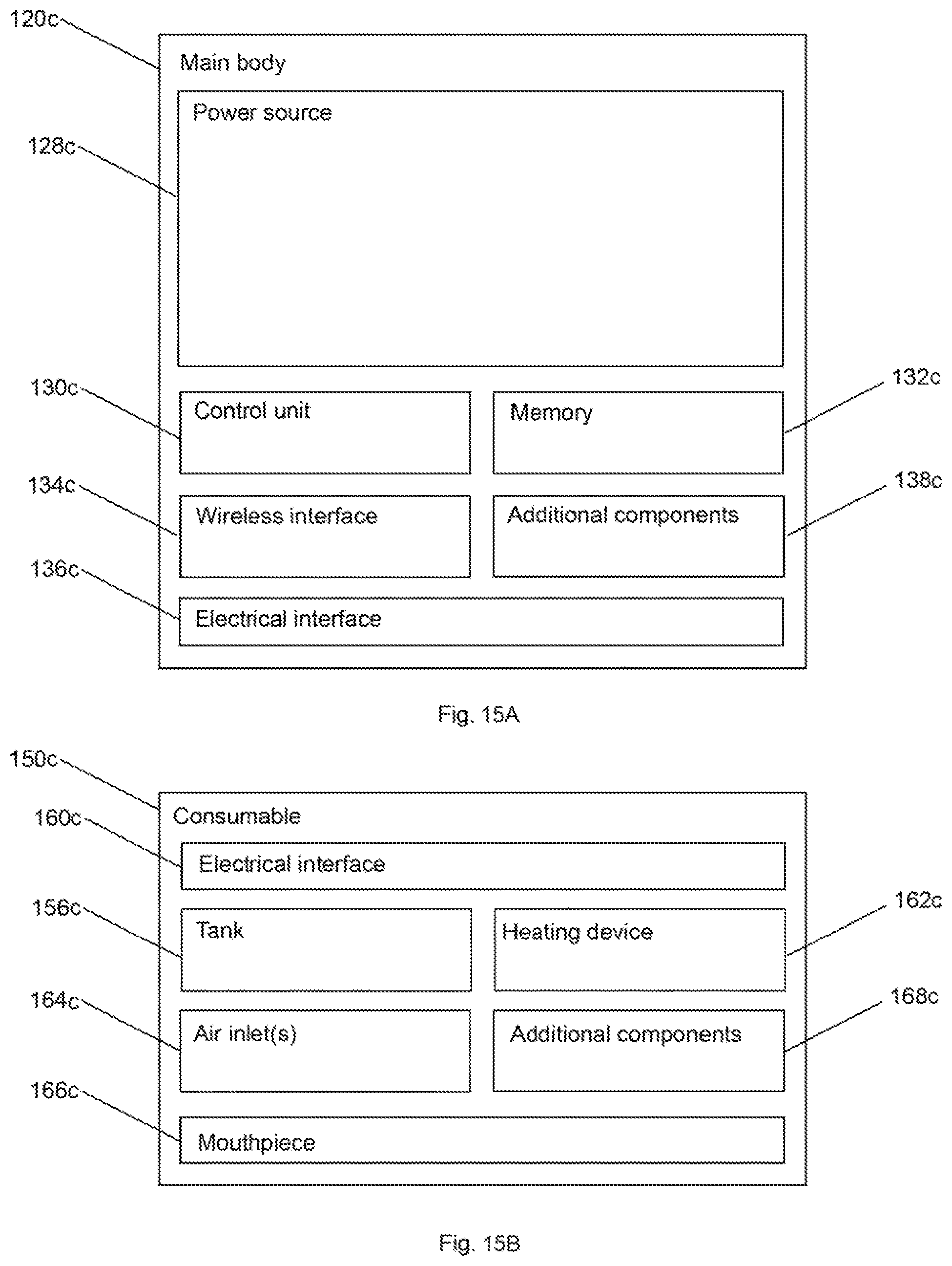 Patent US12426642 Figure 15 – Smoking substitute devices and associated methods, systems and apparatuses