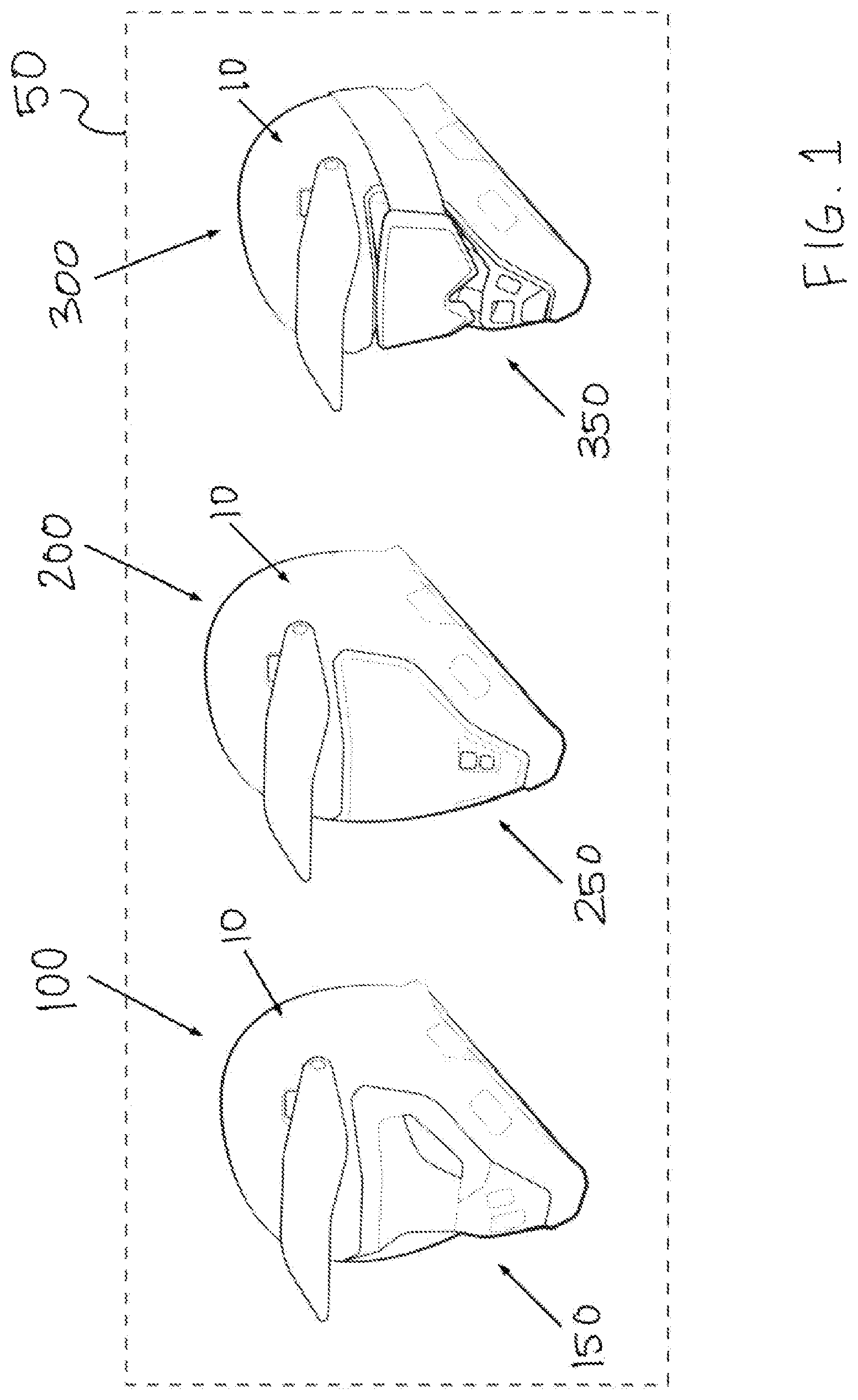 Patent US12426646 — Garment for connecting to a helmet — Figure 1
