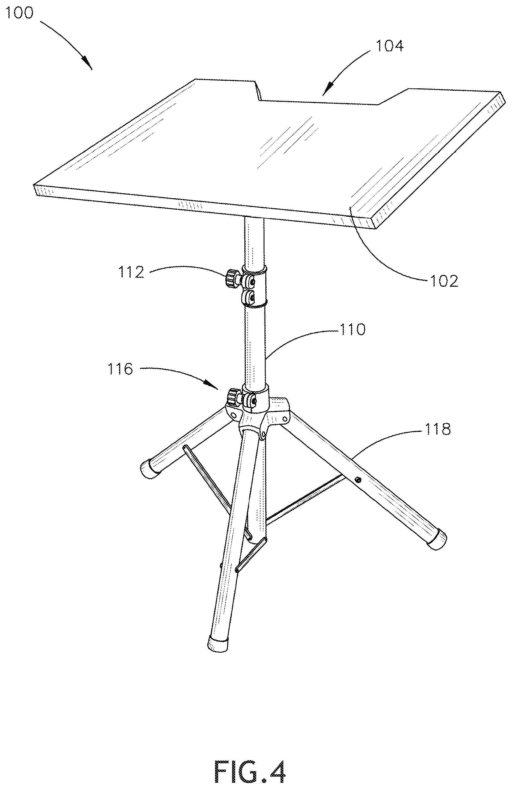 Patent US12426694 Figure 4 – Mobile color and style application device