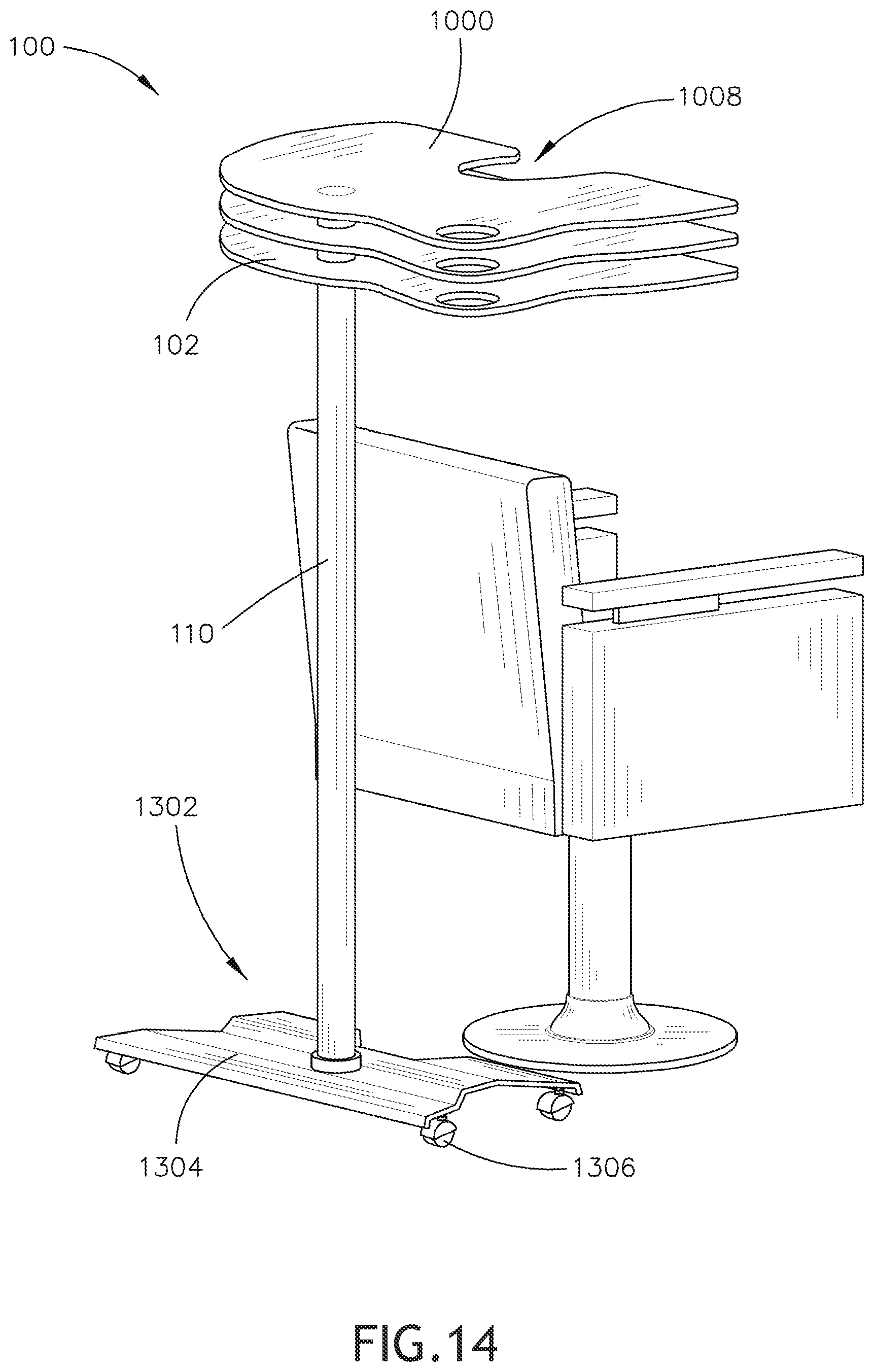 Patent US12426694 Figure 13 – Mobile color and style application device