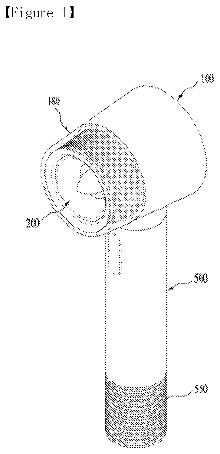 Patent US12426695 — Hair dryer — Figure 1