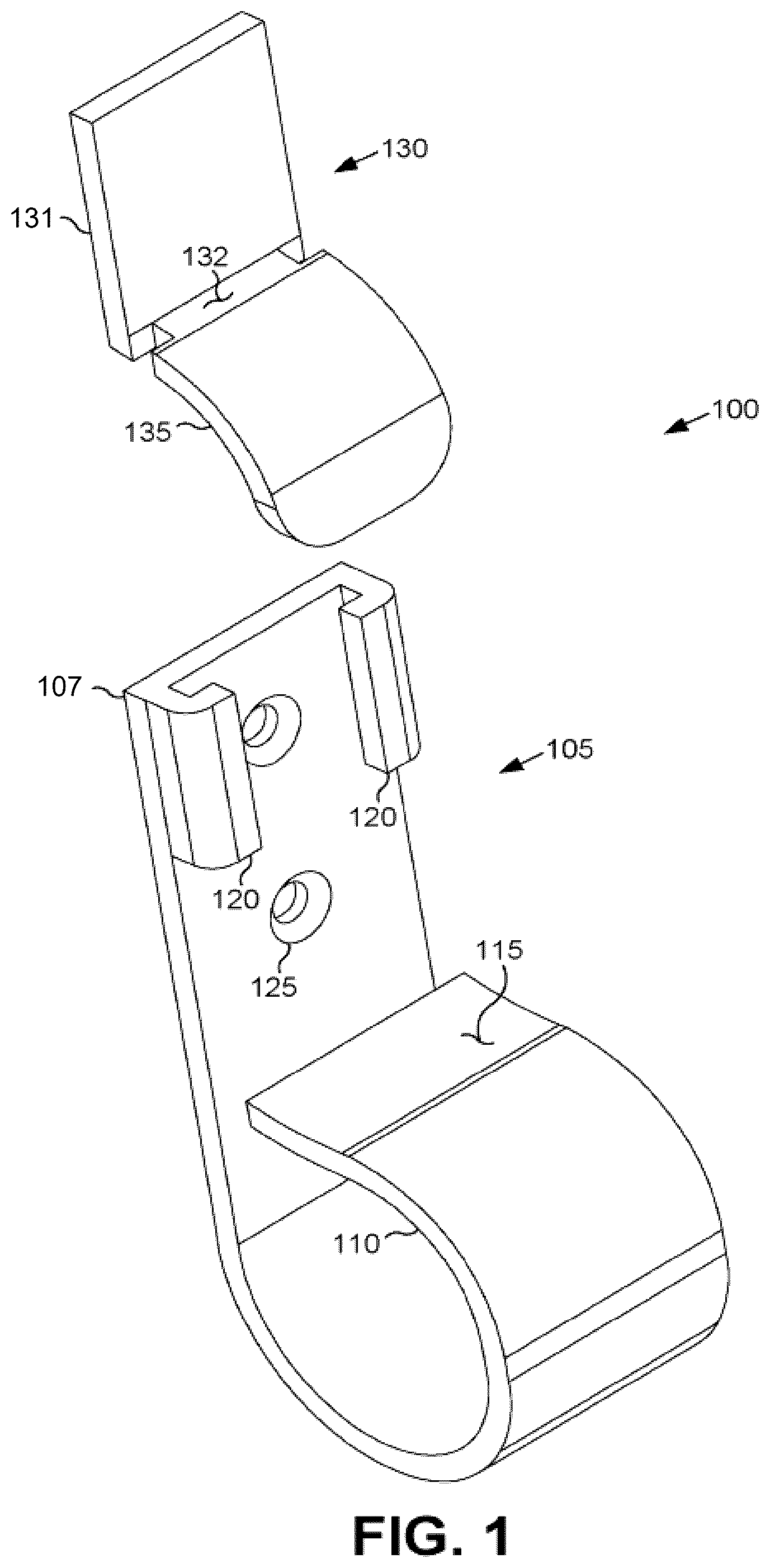 Patent US12426727 — System for displaying wheel — Figure 1