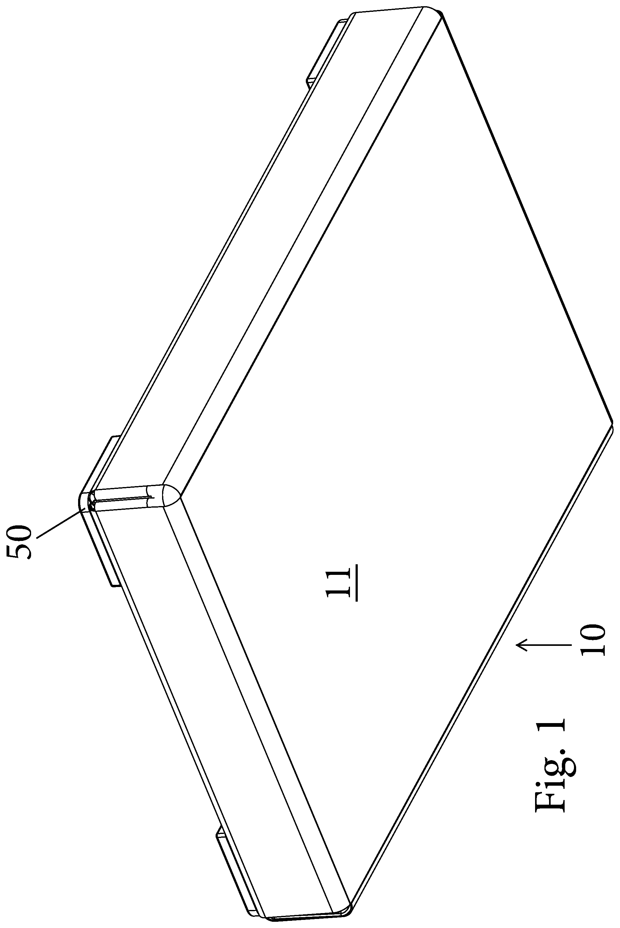 Patent US12426729 — Connector for frame — Figure 1